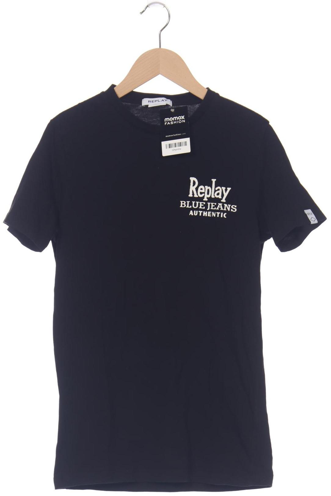

Replay Herren T-Shirt, schwarz, Gr. 46