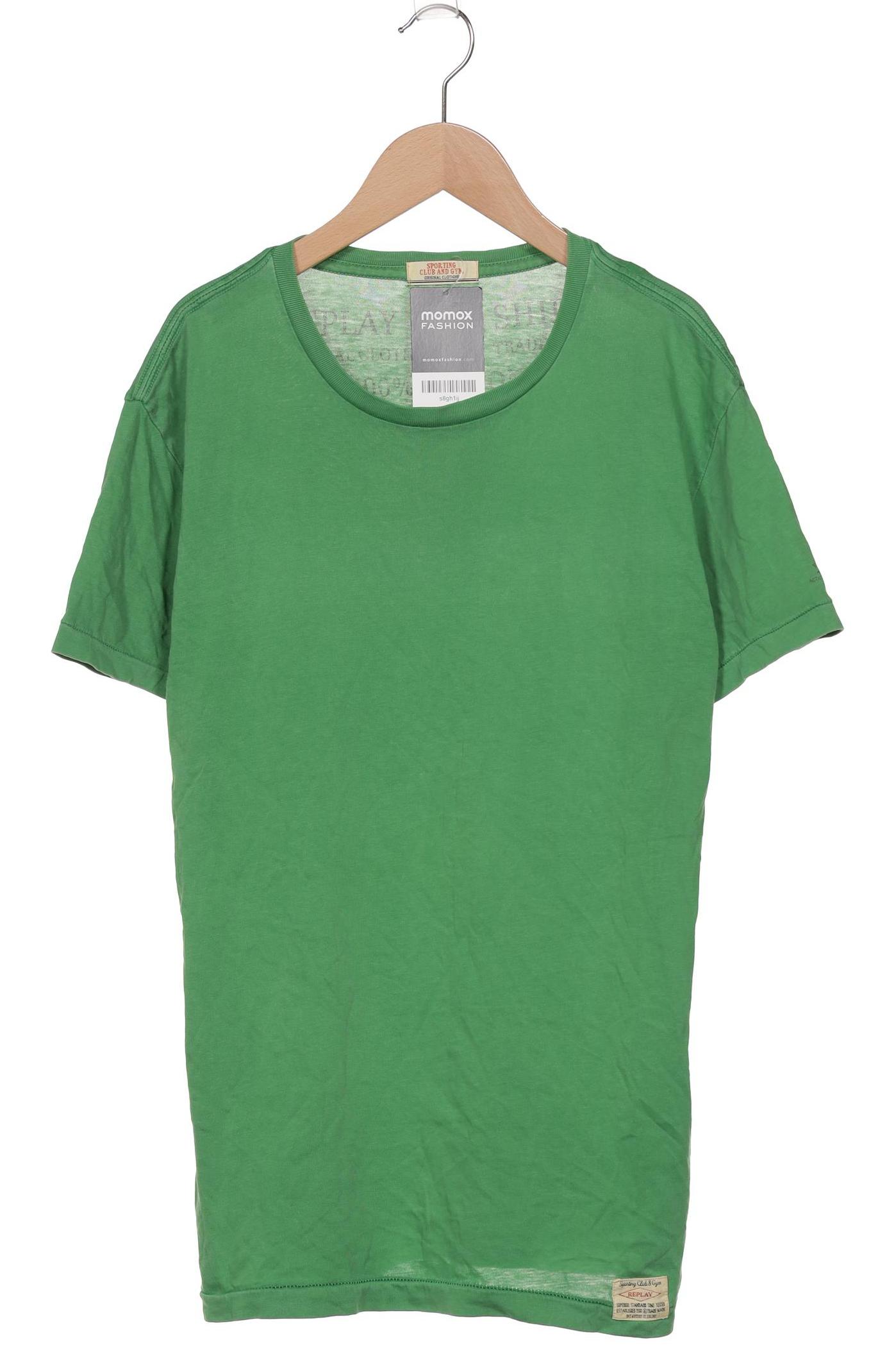 

Replay Herren T-Shirt, grün, Gr. 48