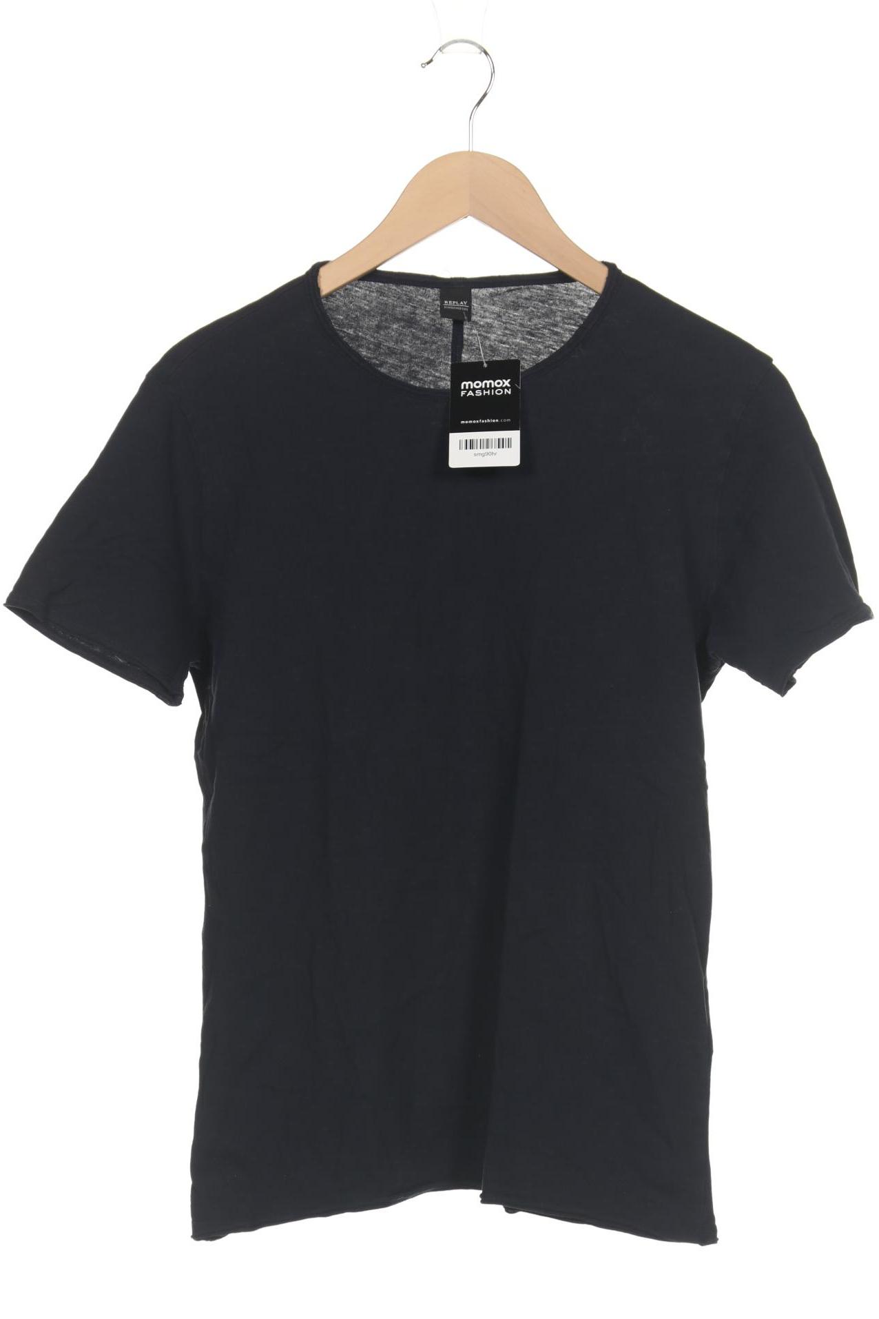 

Replay Herren T-Shirt, marineblau, Gr. 48