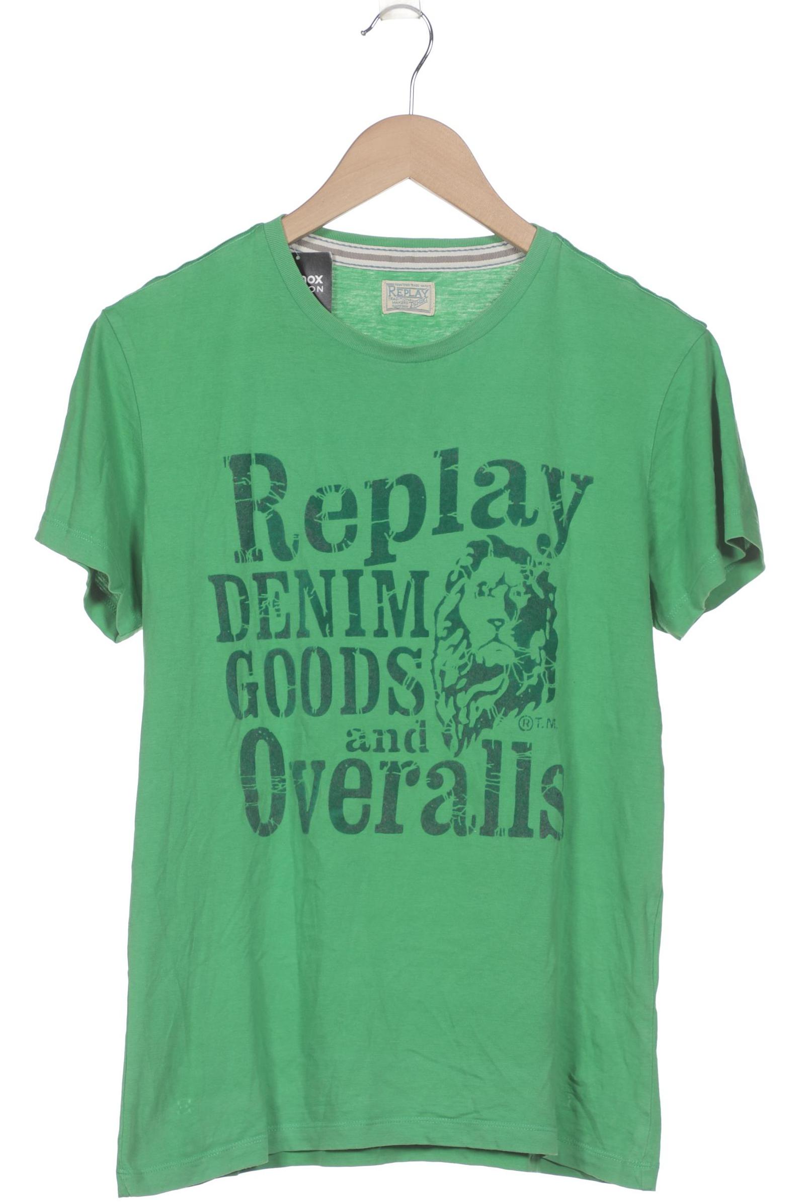 

Replay Herren T-Shirt, grün, Gr. 48