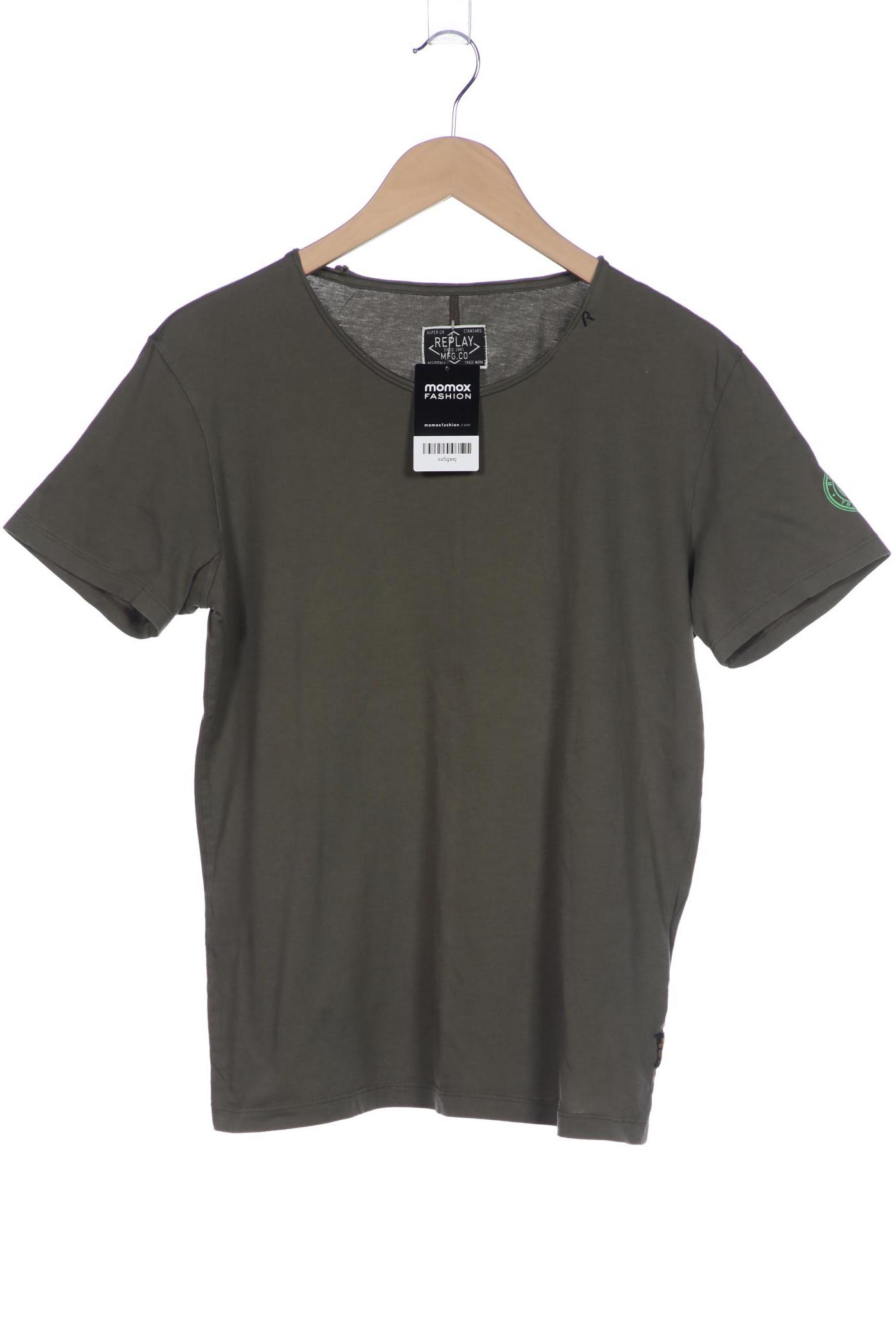 

Replay Herren T-Shirt, grün, Gr. 52