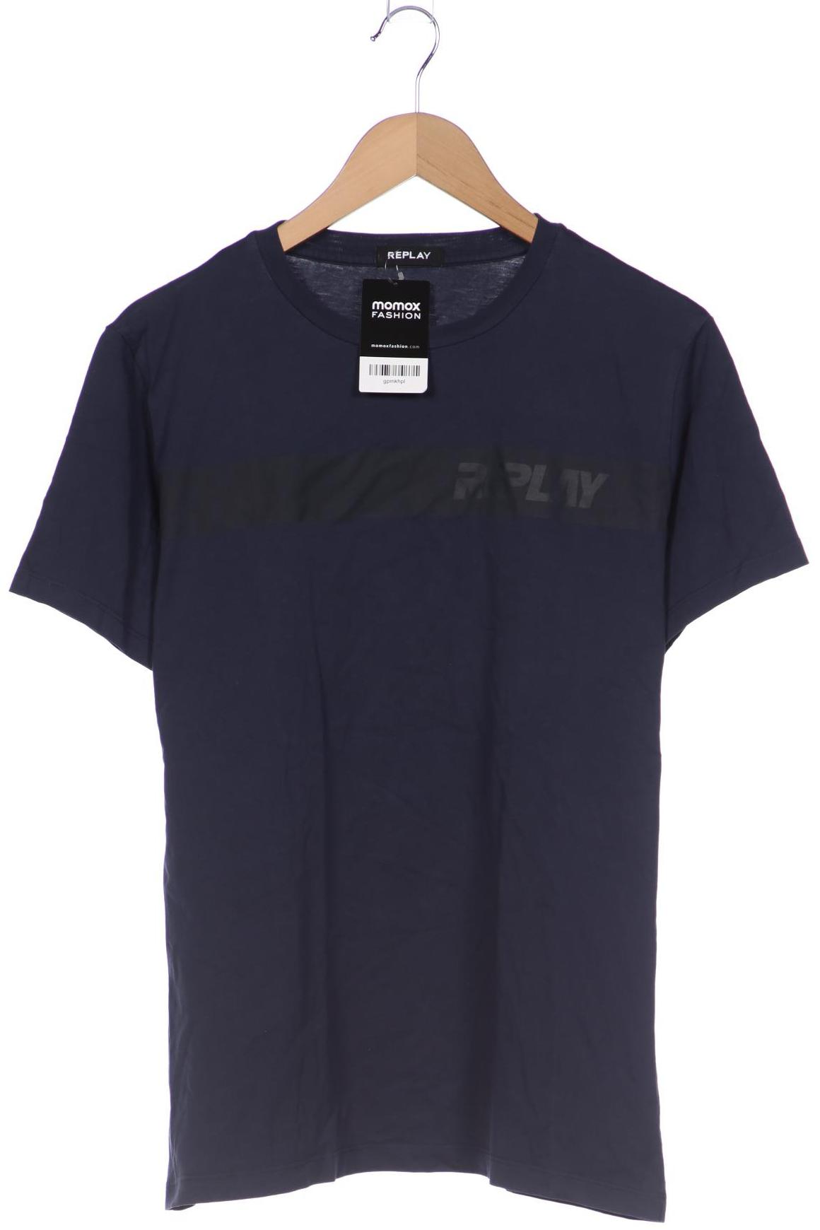 

Replay Herren T-Shirt, marineblau, Gr. 52