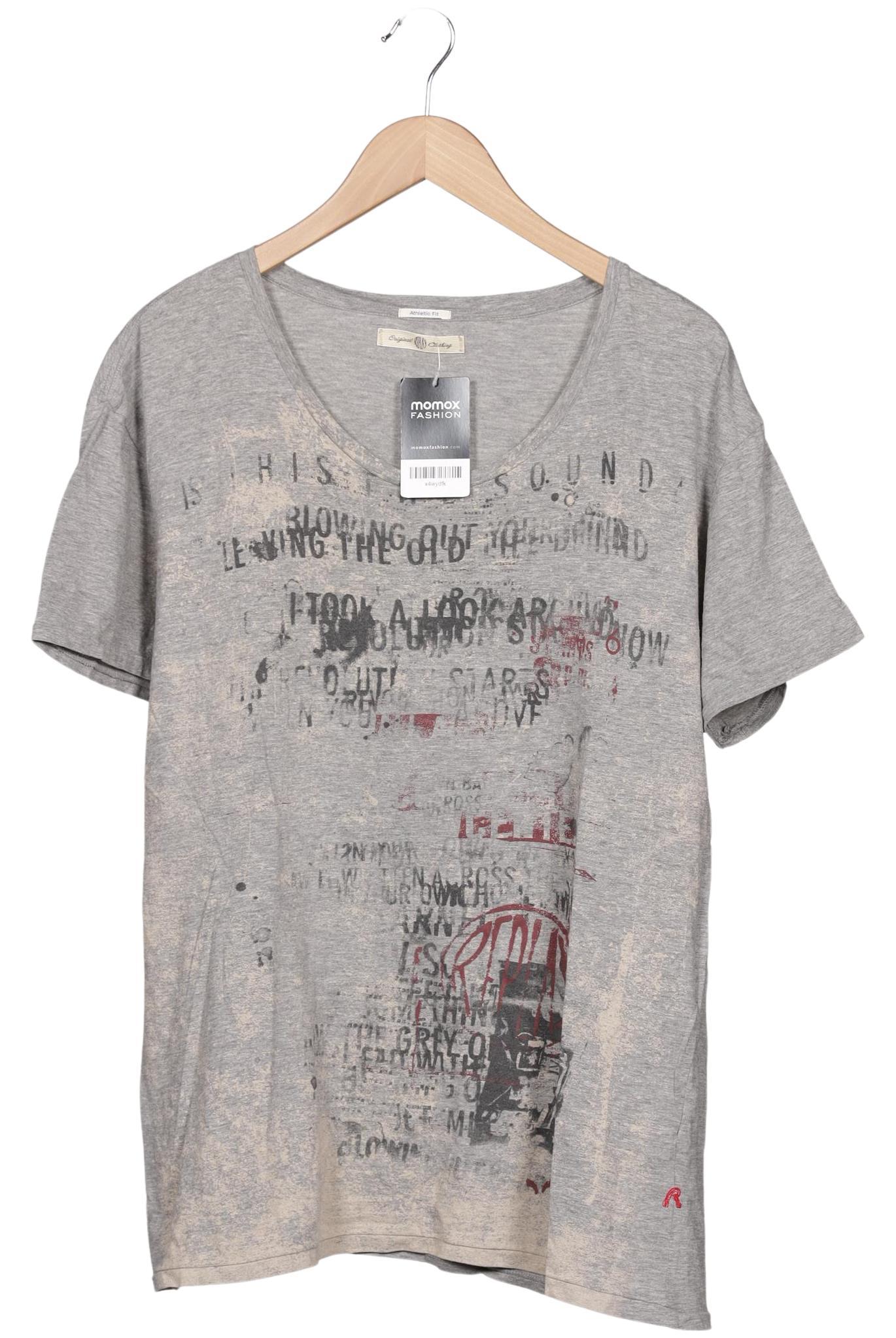 

Replay Herren T-Shirt, grau, Gr. 56