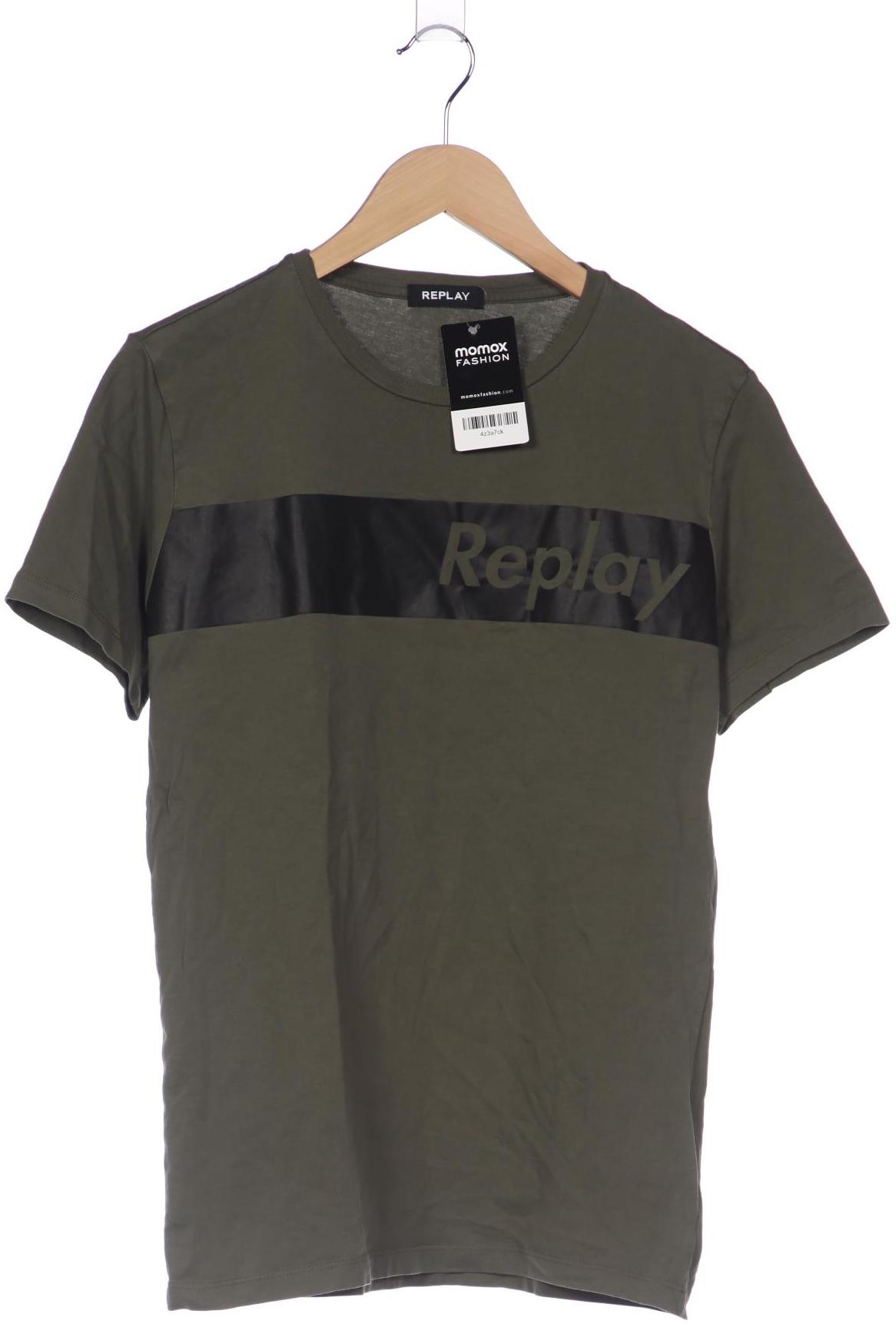 

Replay Herren T-Shirt, grün, Gr. 52
