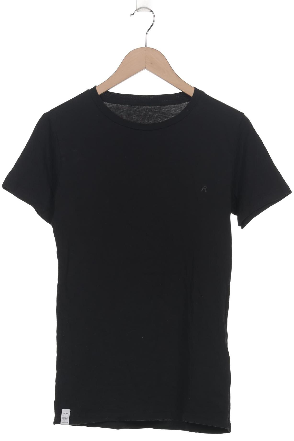 

Replay Herren T-Shirt, schwarz, Gr. 46