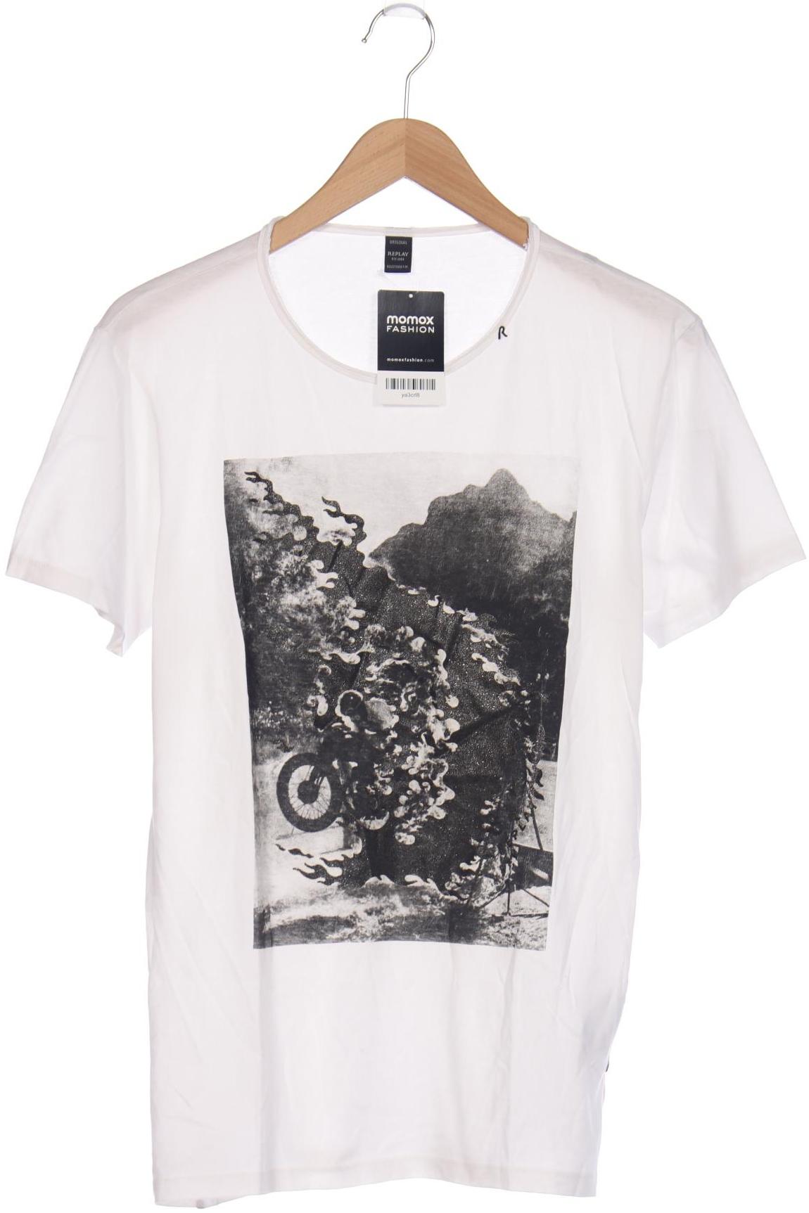 

Replay Herren T-Shirt, weiß