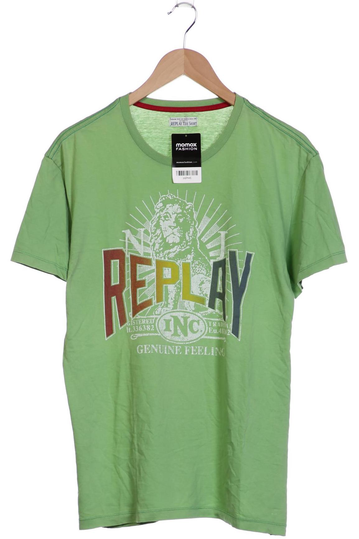 

Replay Herren T-Shirt, hellgrün, Gr. 54