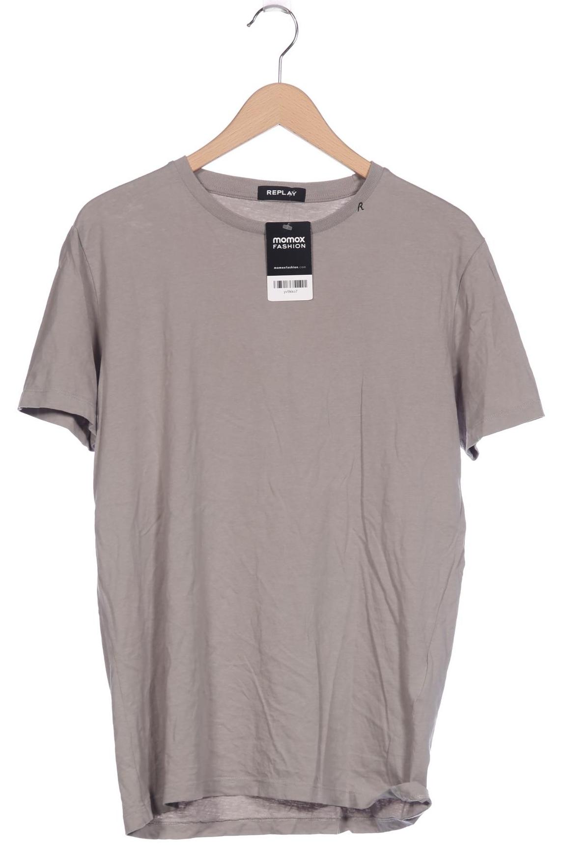 

Replay Herren T-Shirt, grau, Gr. 52