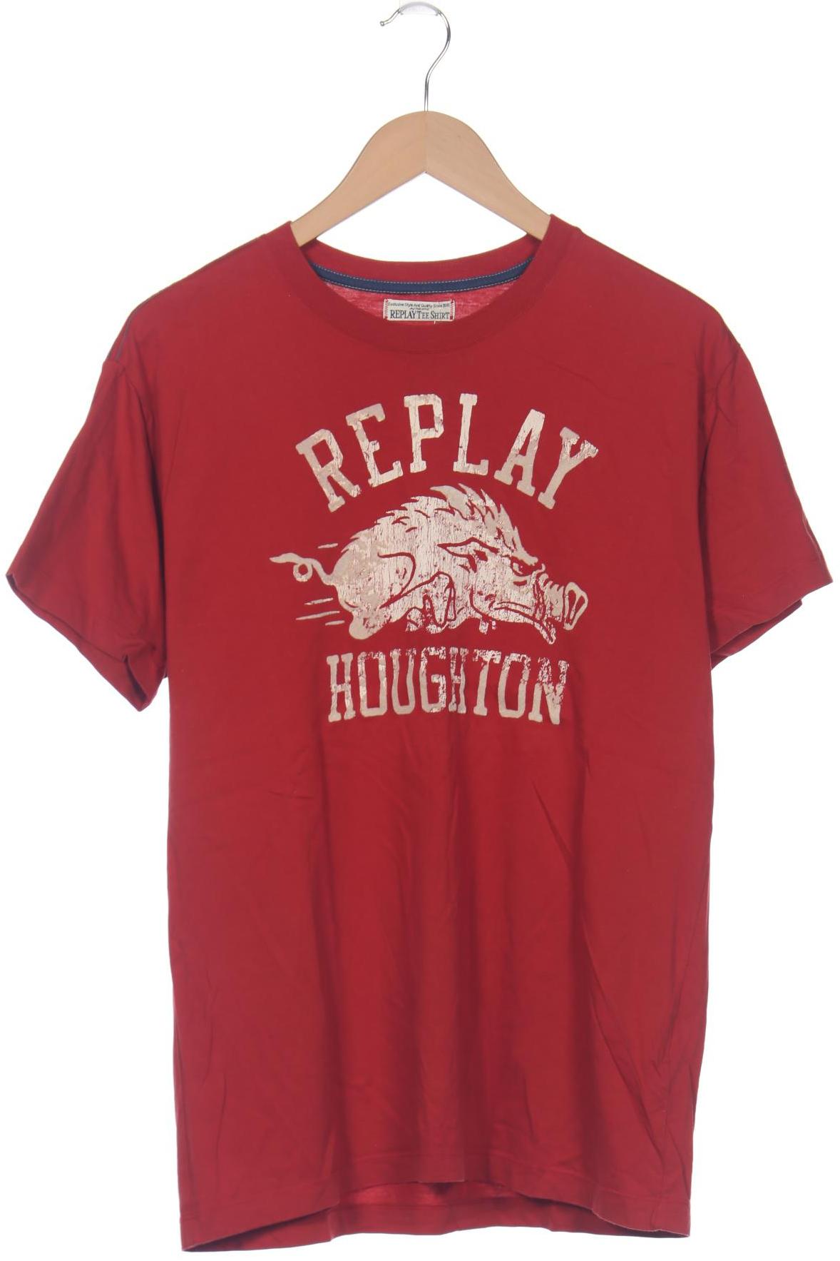 

Replay Herren T-Shirt, rot, Gr. 54