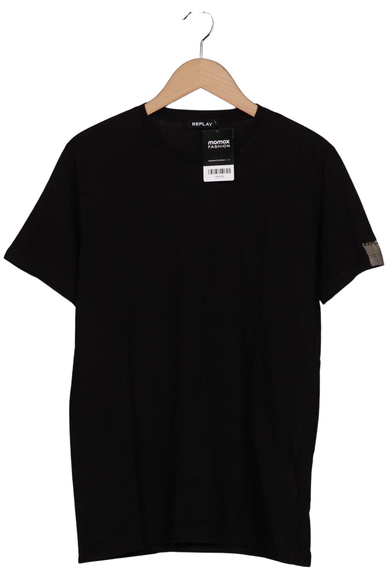 Thumbnail - Replay Herren T-Shirt, schwarz, Gr. 52