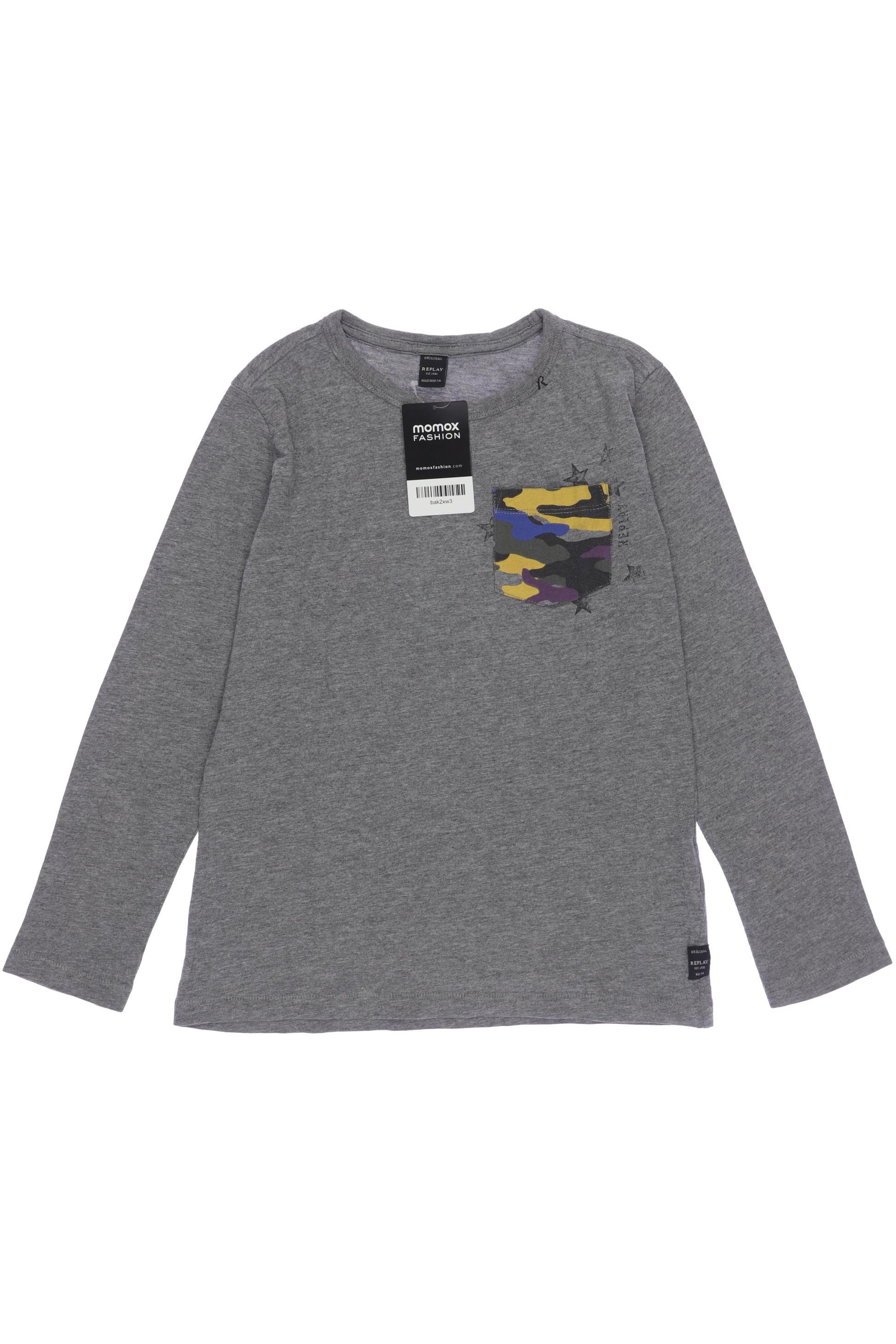 

Replay Jungen Langarmshirt, grau