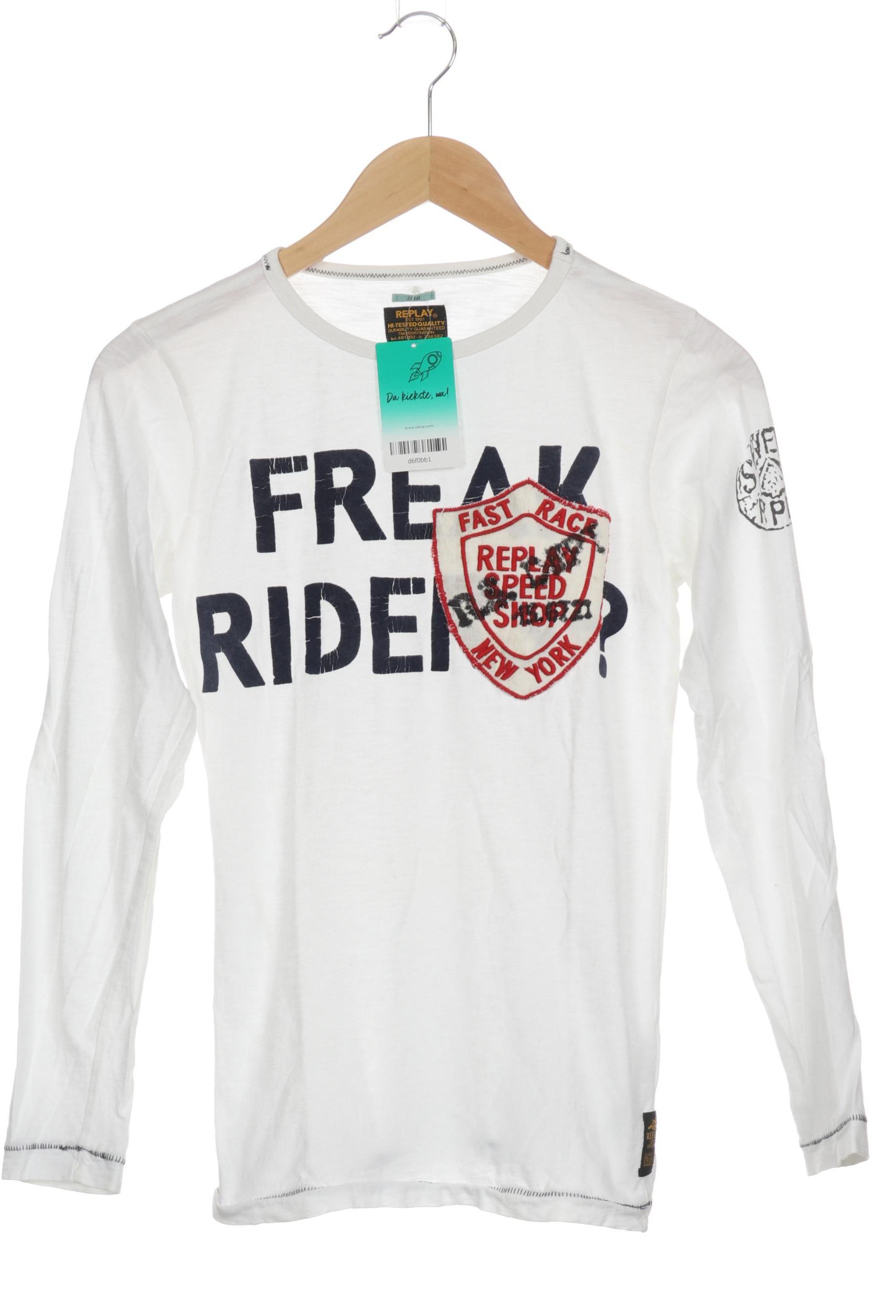 

Replay Jungen Langarmshirt, weiß, Gr. 152