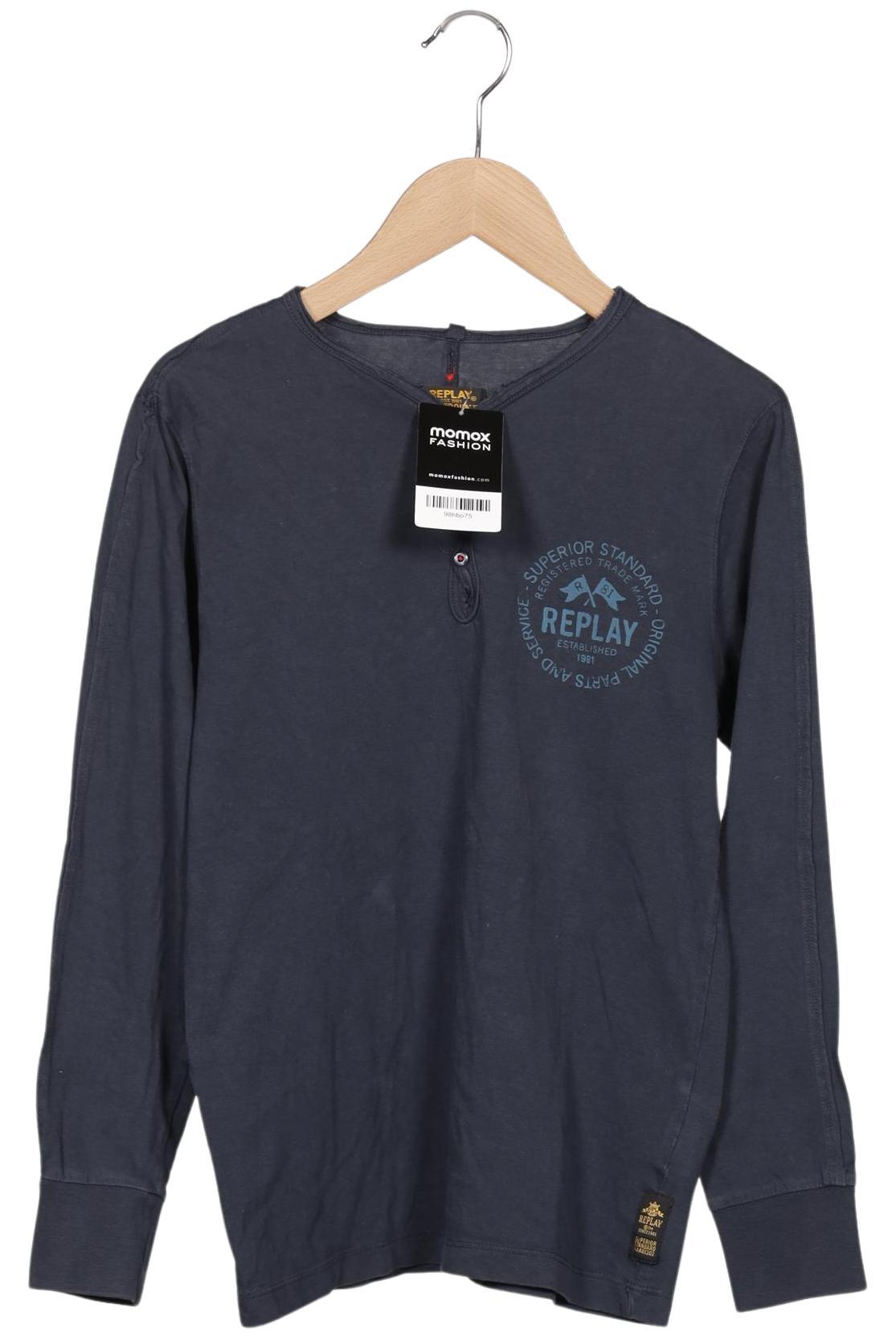 

Replay Jungen Langarmshirt, marineblau, Gr. 152