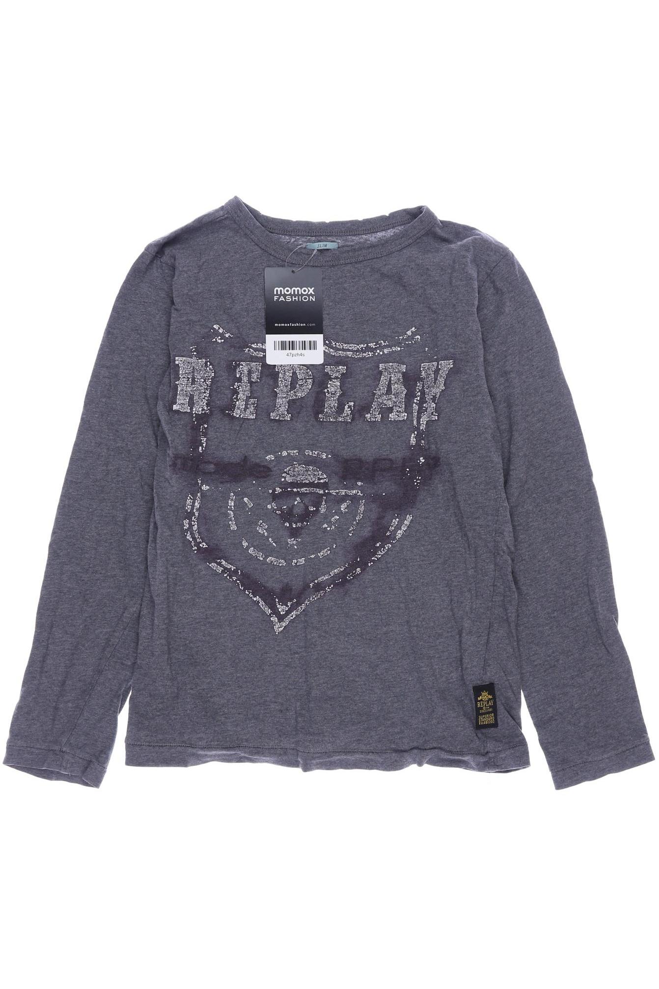 

Replay Jungen Langarmshirt, grau