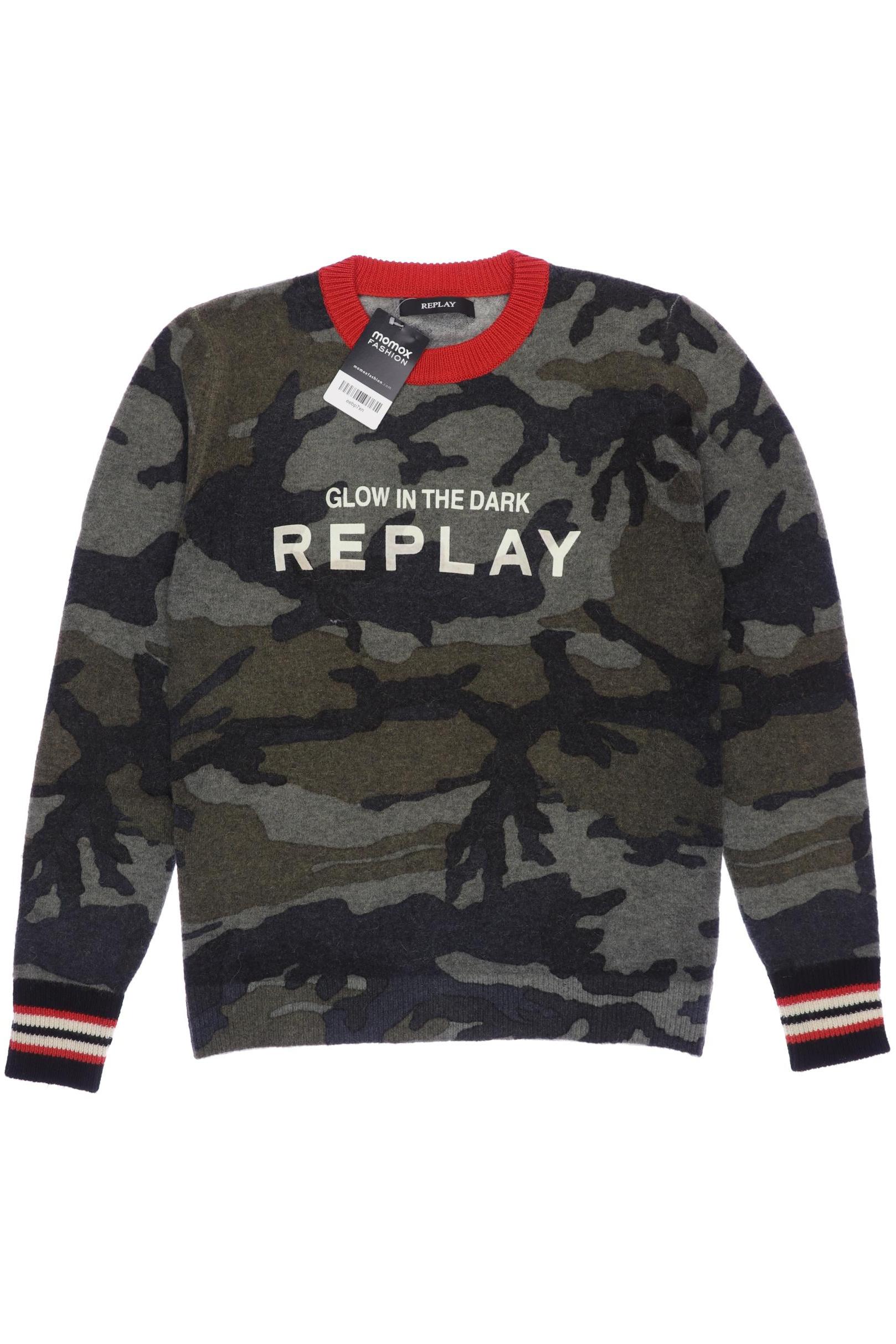 

Replay Herren Pullover, grün, Gr. 176