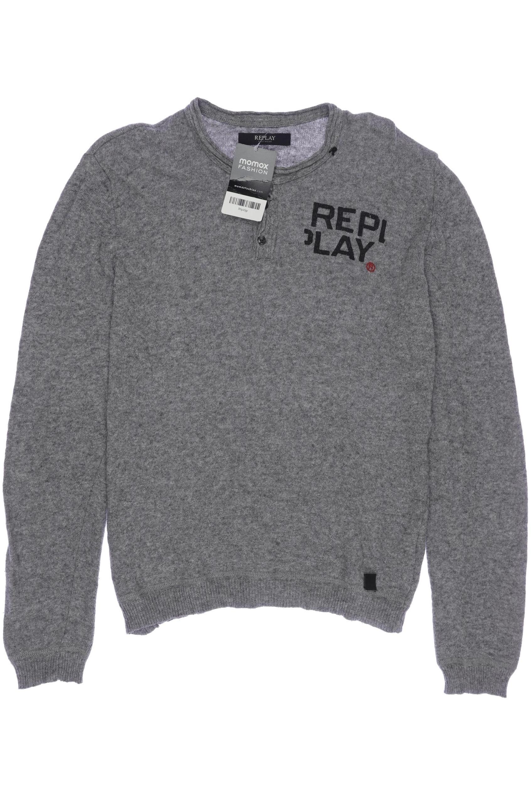 

Replay Herren Pullover, grau, Gr. 164