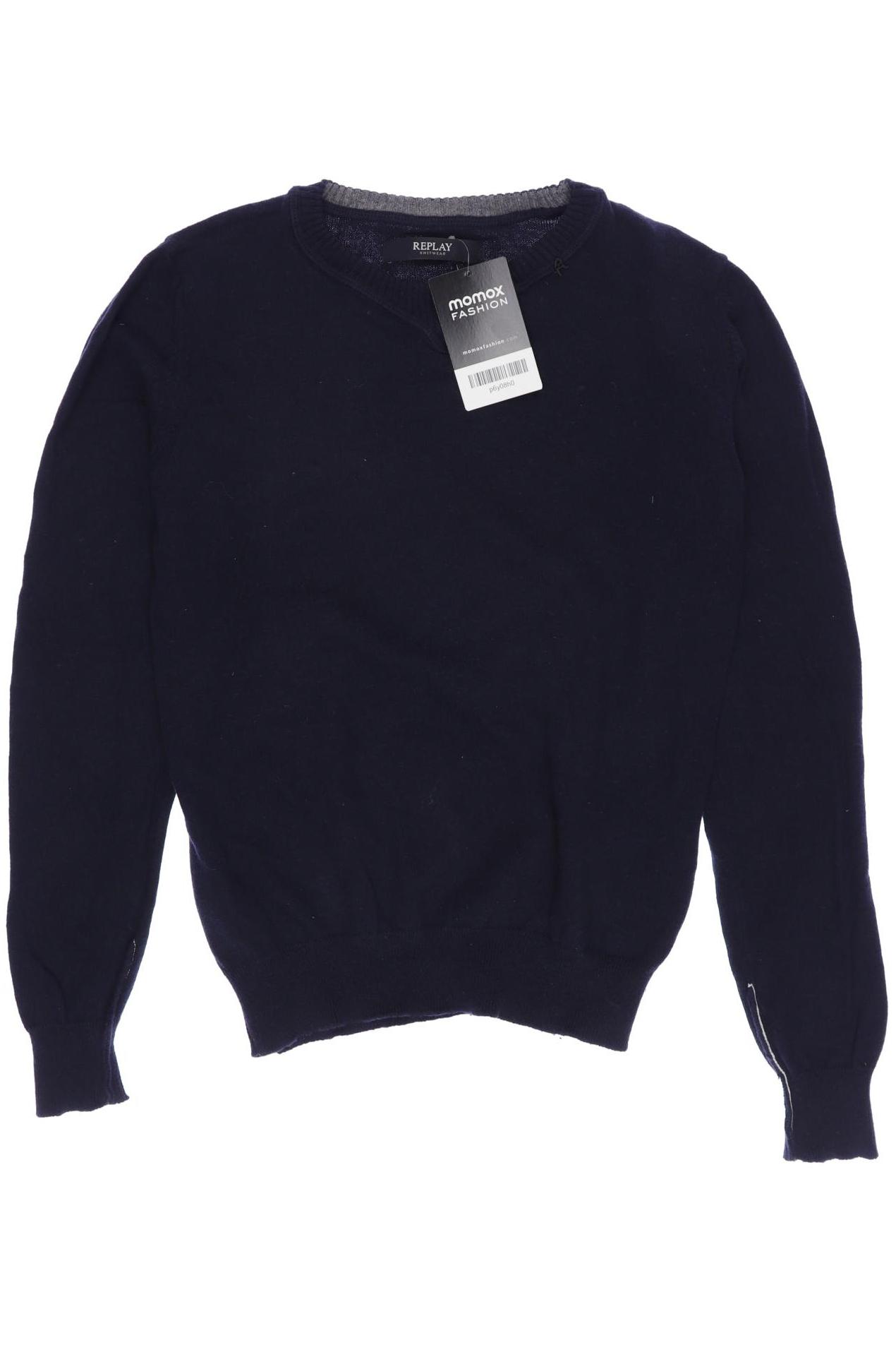 

Replay Herren Pullover, marineblau, Gr. 140