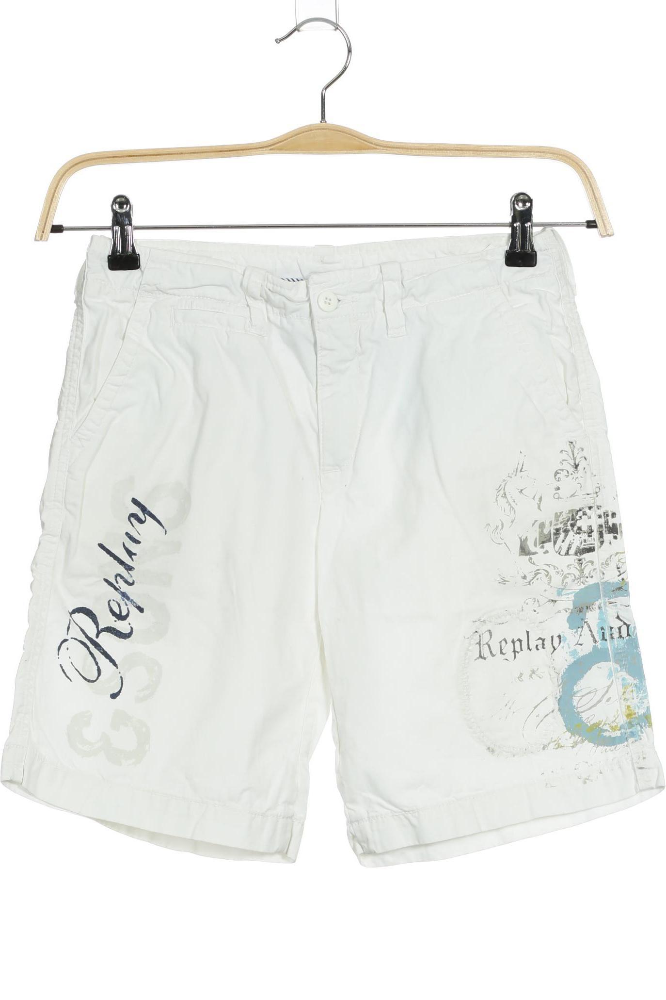 

Replay Jungen Shorts, weiß, Gr. 140