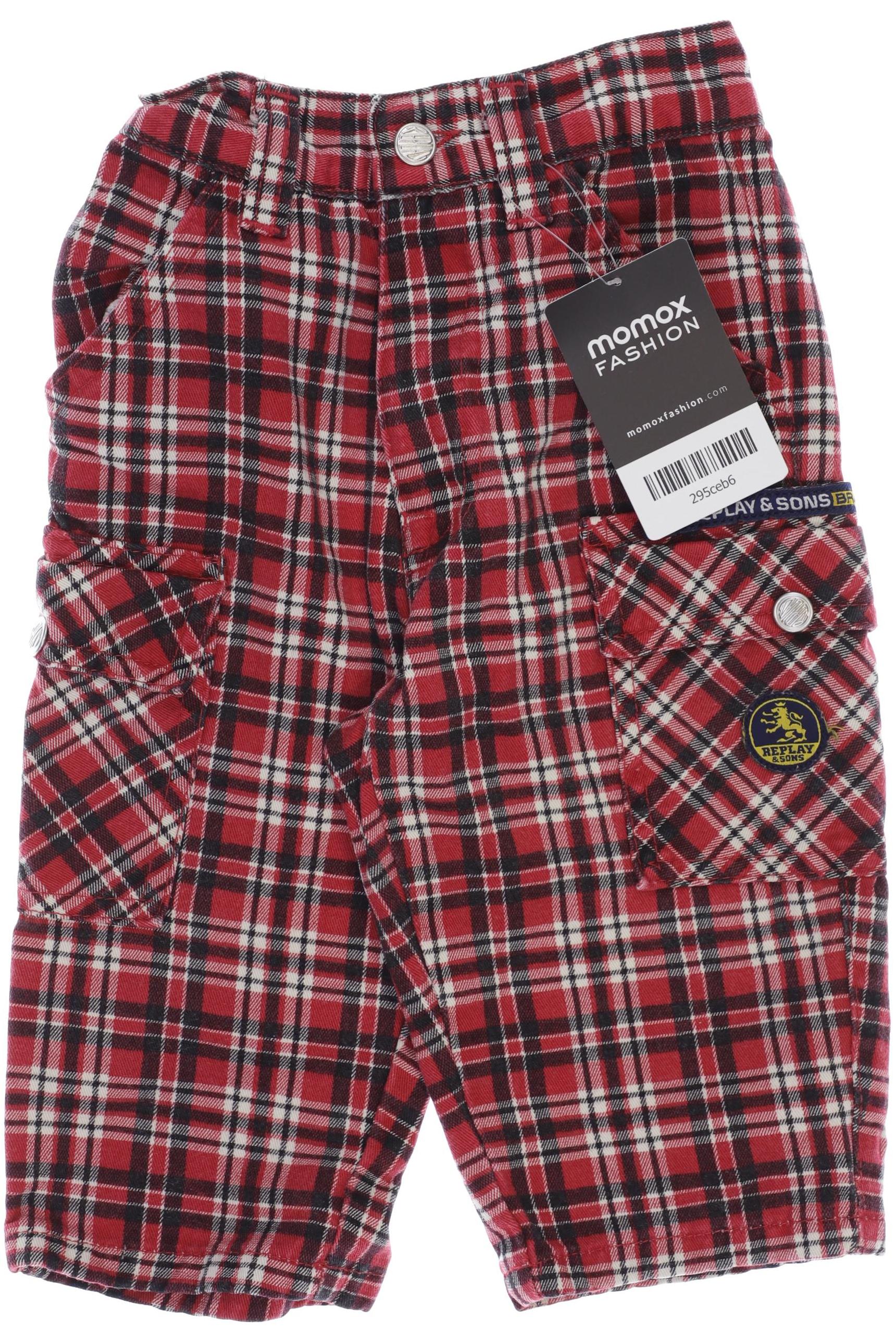 

Replay Jungen Stoffhose, rot