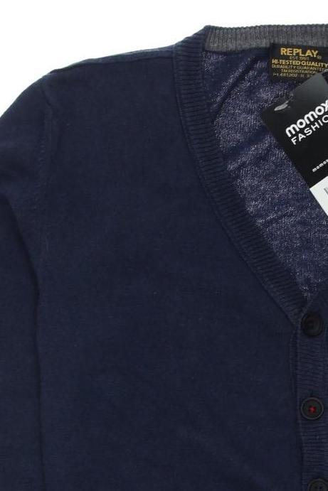 Thumbnail - Replay Jungen Strickjacke, marineblau, Gr. 140