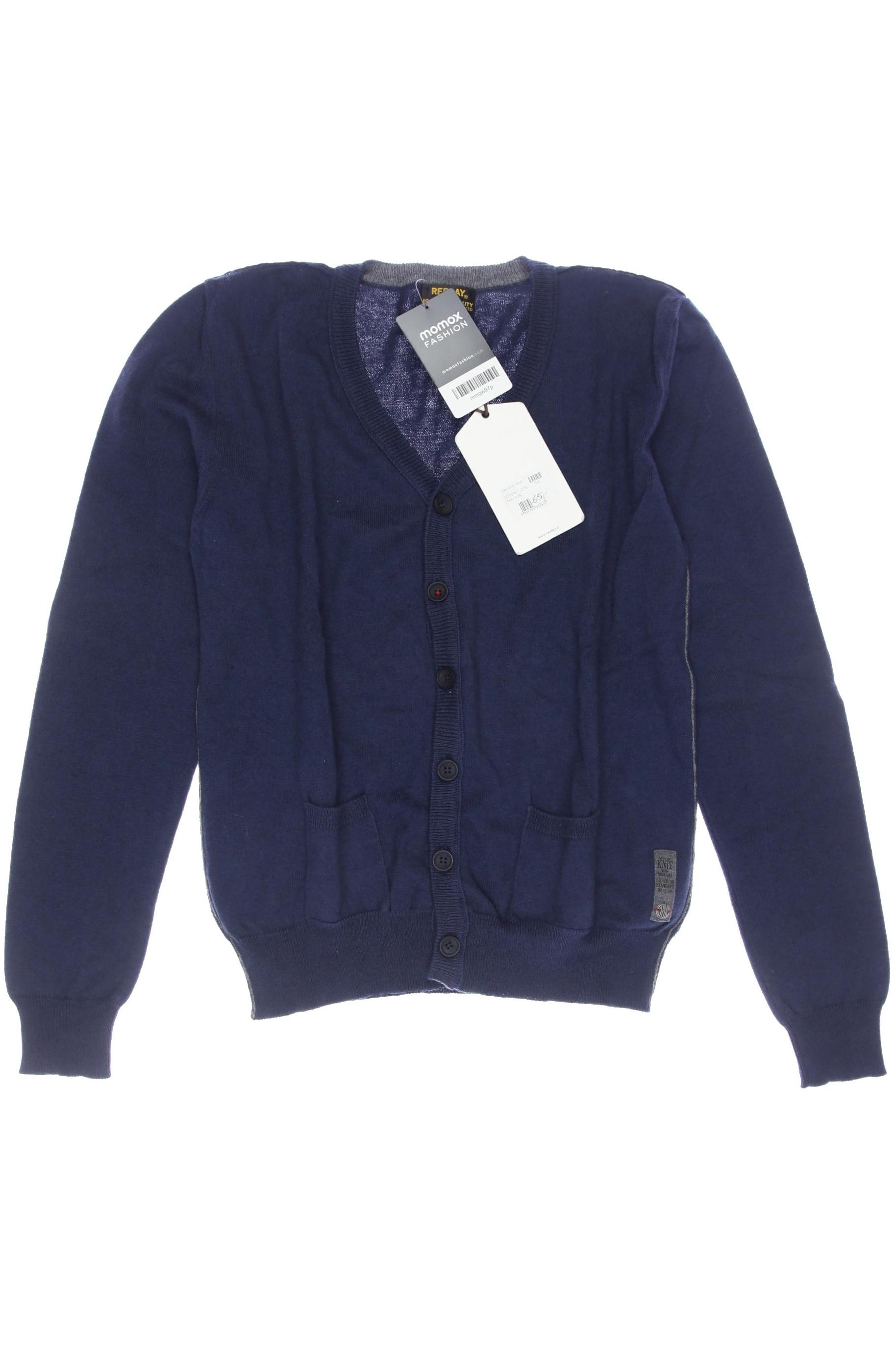 

Replay Herren Strickjacke, marineblau, Gr. 152