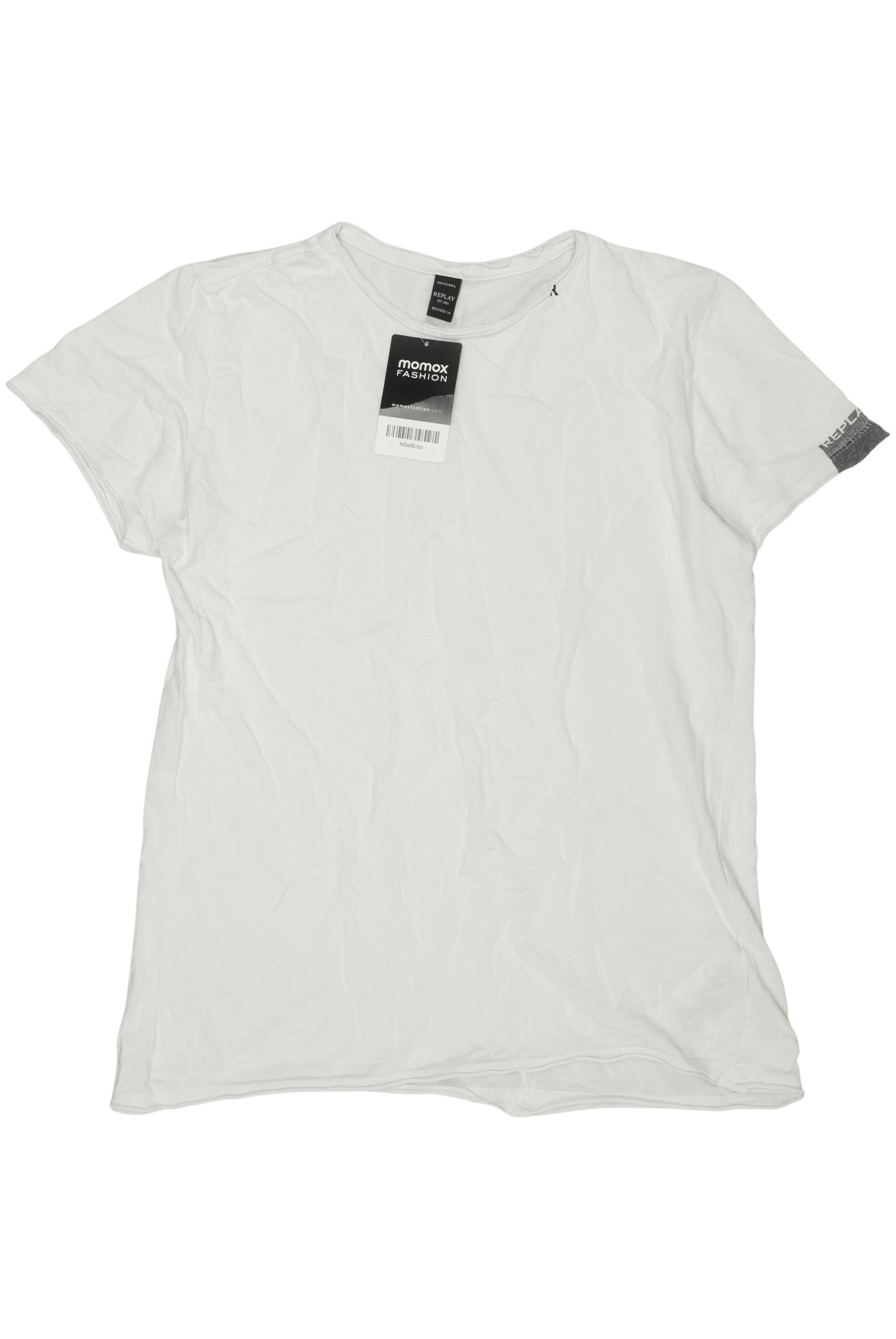 

Replay Herren T-Shirt, weiß, Gr. 170