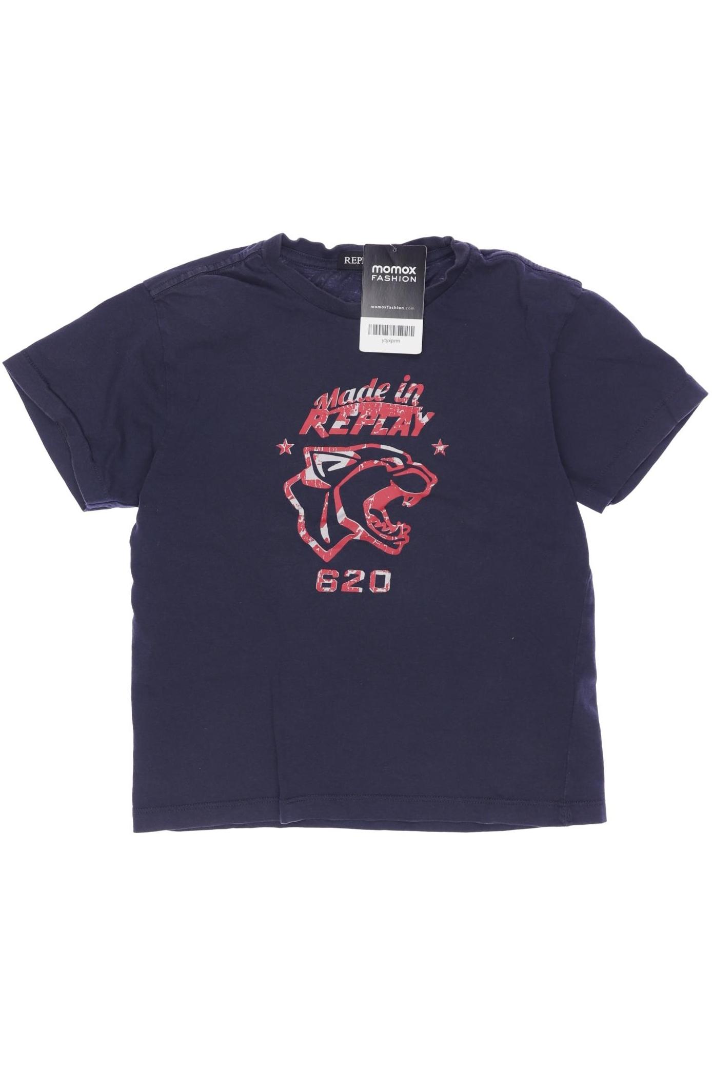 

Replay Herren T-Shirt, marineblau, Gr. 140