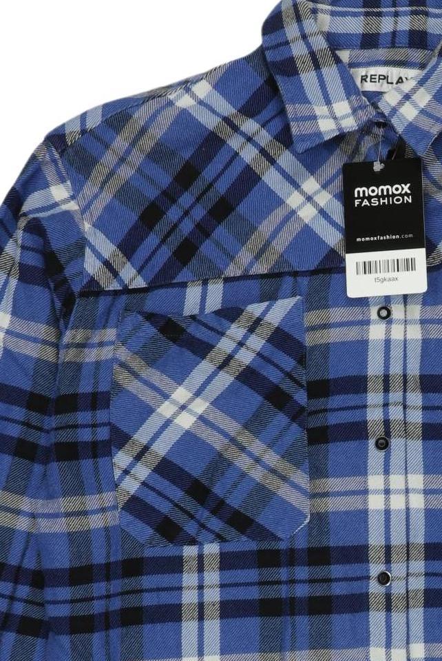 Thumbnail - Replay Mädchen Bluse, blau, Gr. 146/152