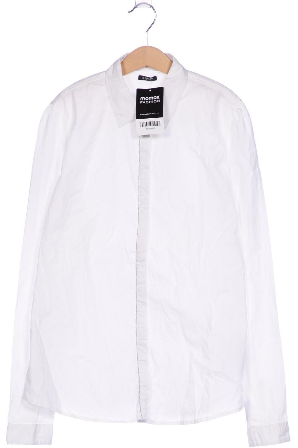 

Replay Damen Bluse, weiß, Gr. 164