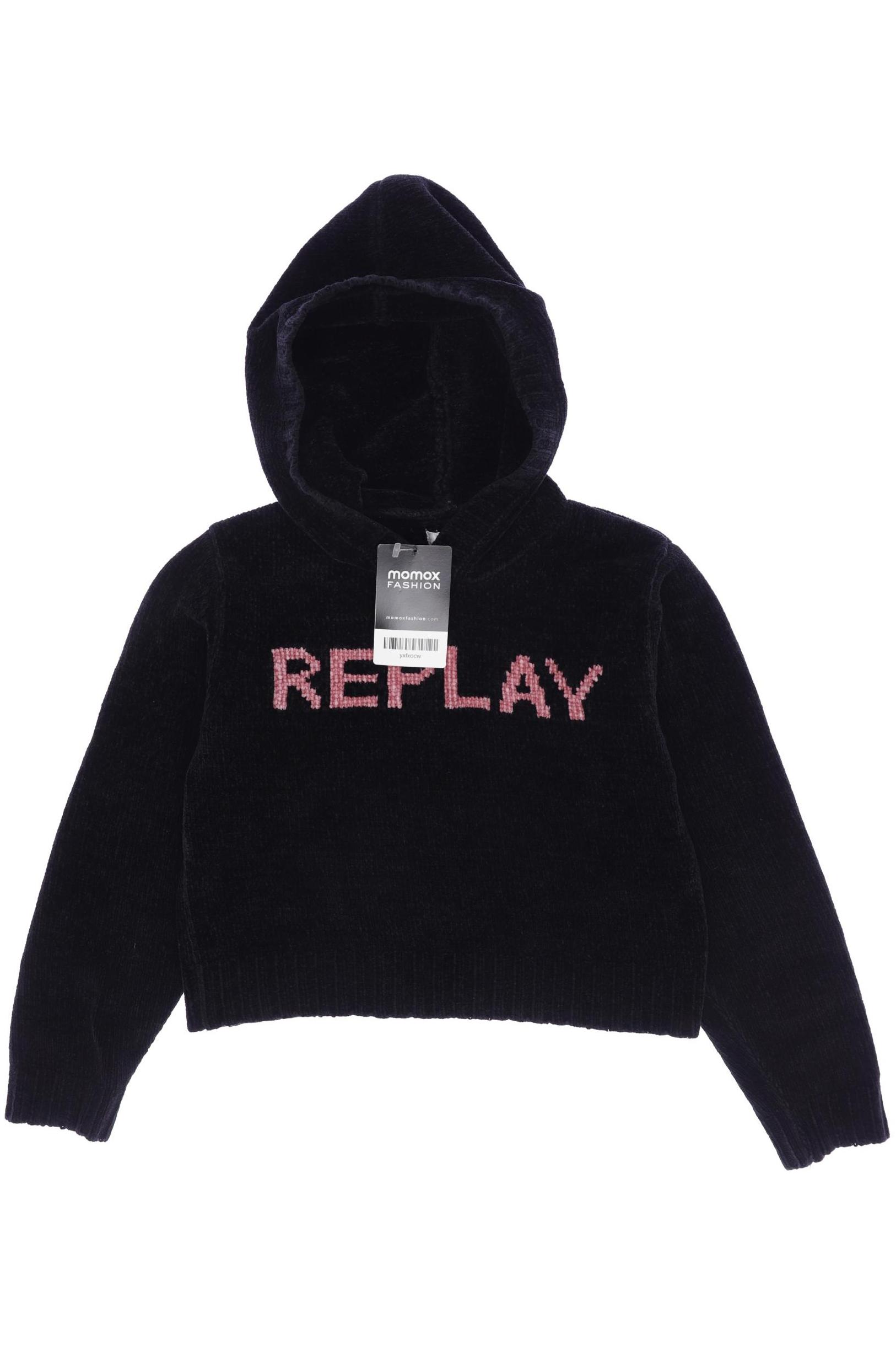 

Replay Damen Hoodies & Sweater, schwarz, Gr. 116