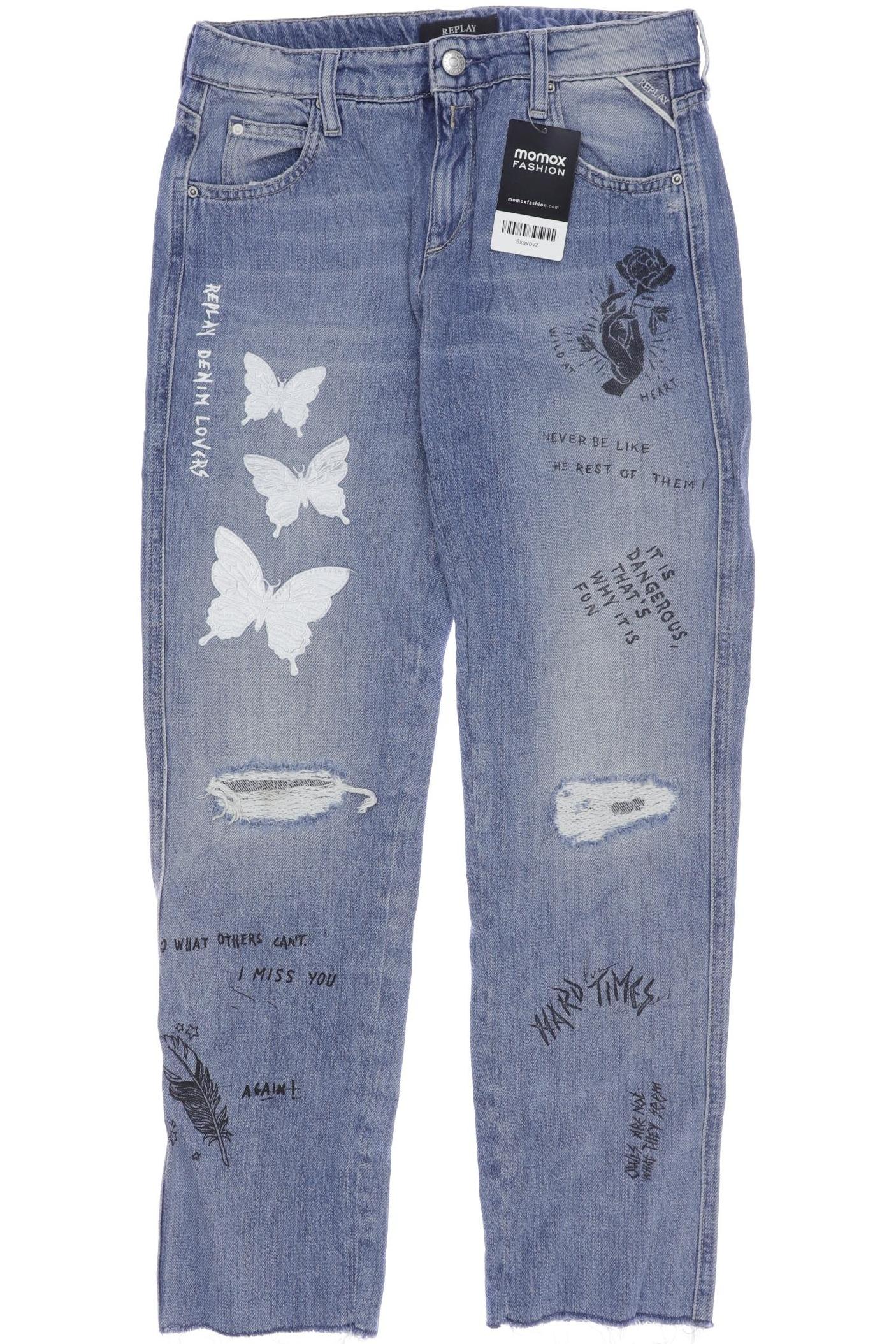 

Replay Damen Jeans, blau, Gr. 158