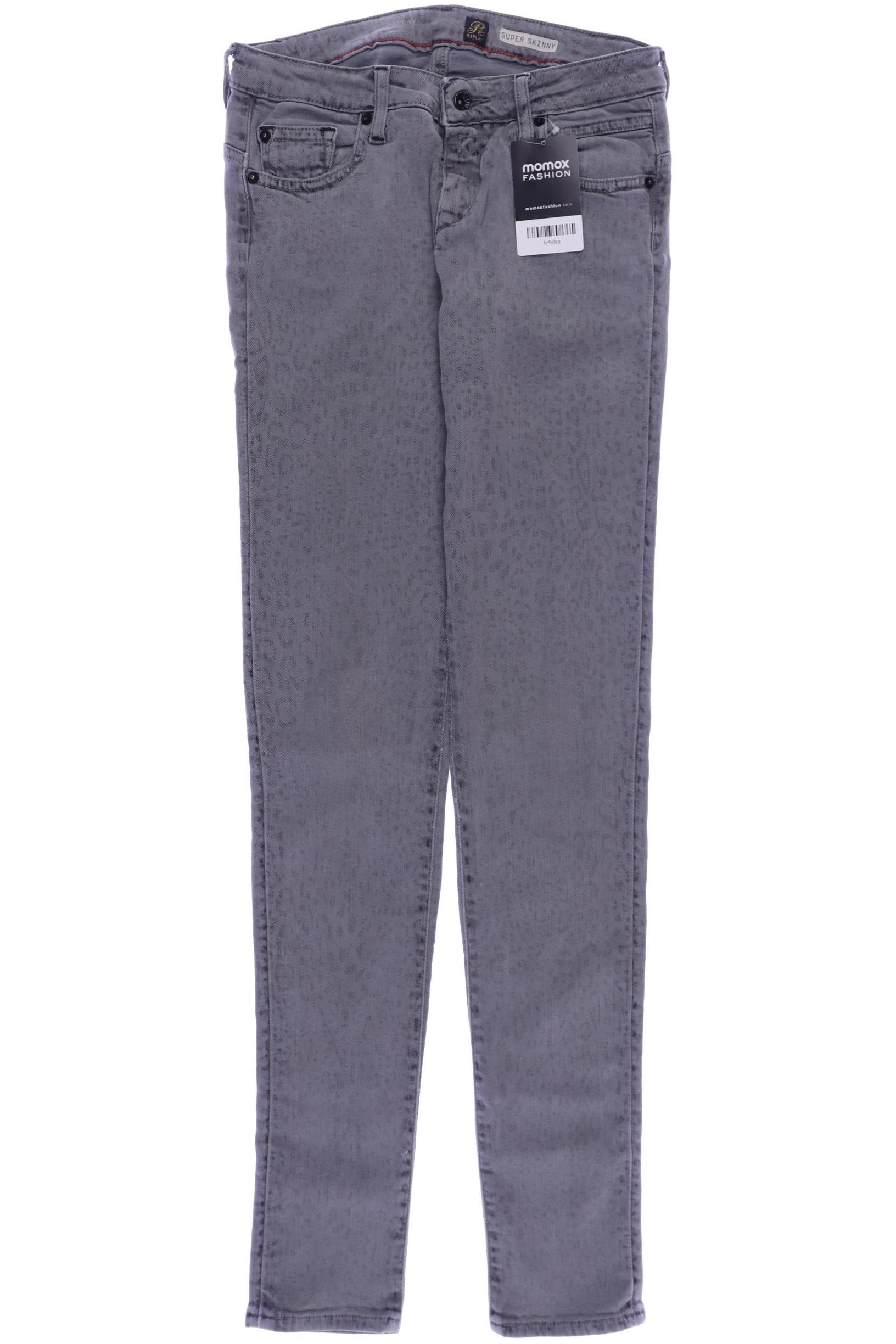 

Replay Mädchen Jeans, grau