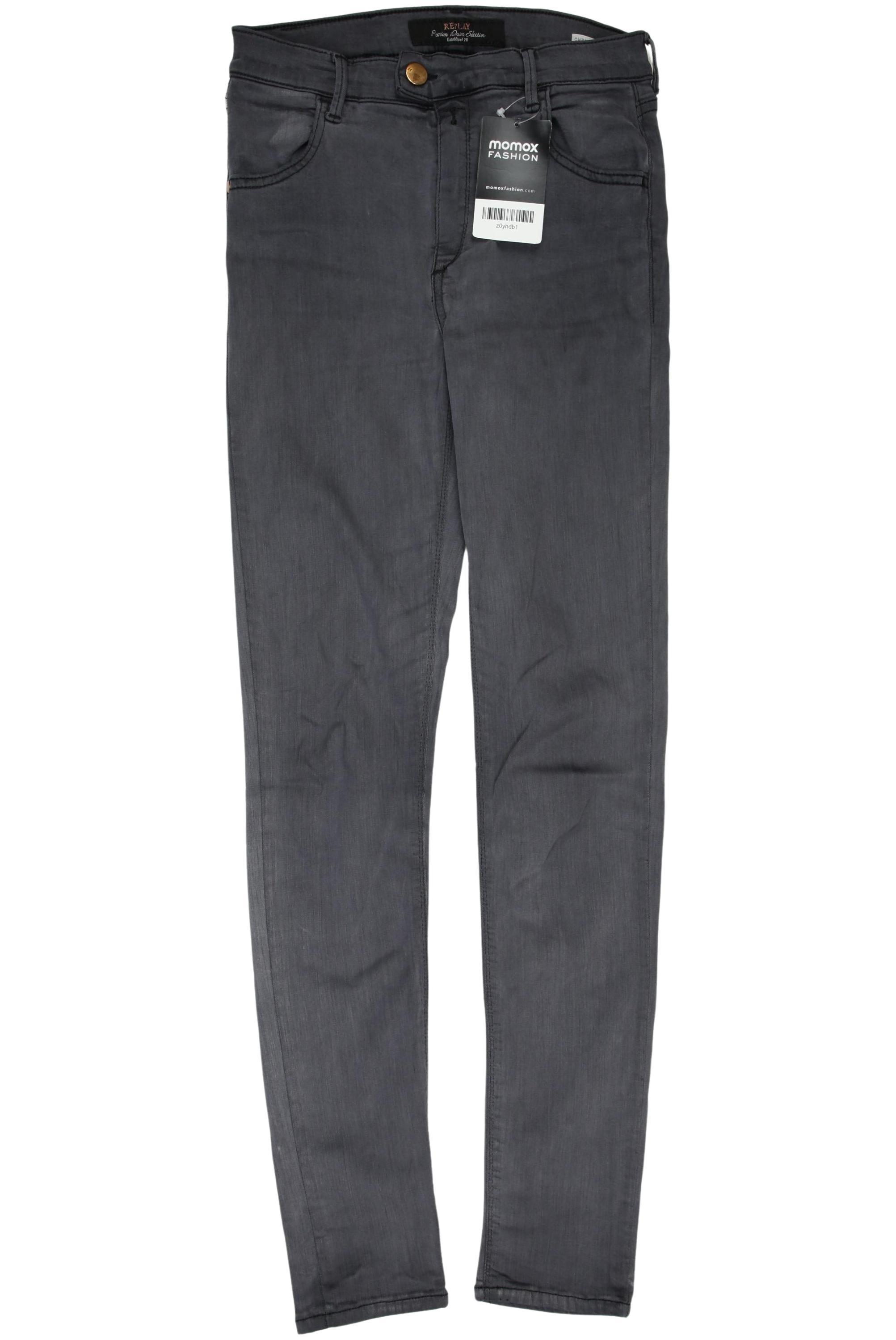 

Replay Damen Jeans, grau, Gr. 16