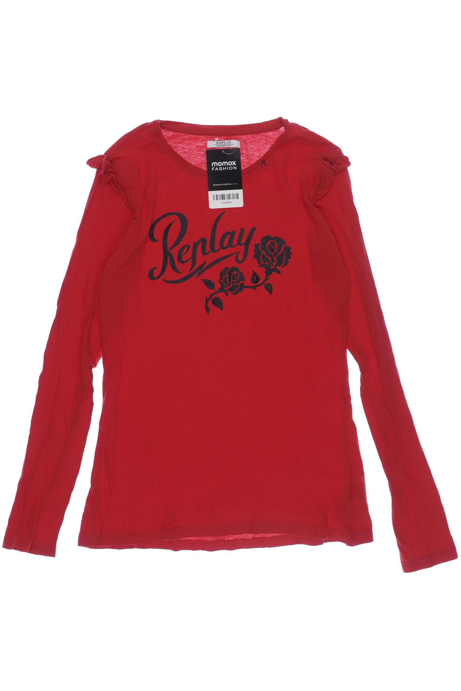 

Replay Mädchen Langarmshirt, rot