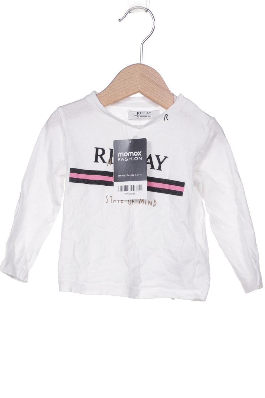 

Replay Mädchen Langarmshirt, weiß