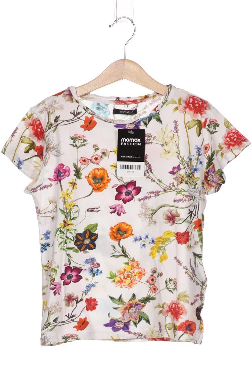 

Replay Mädchen T-Shirt, weiß
