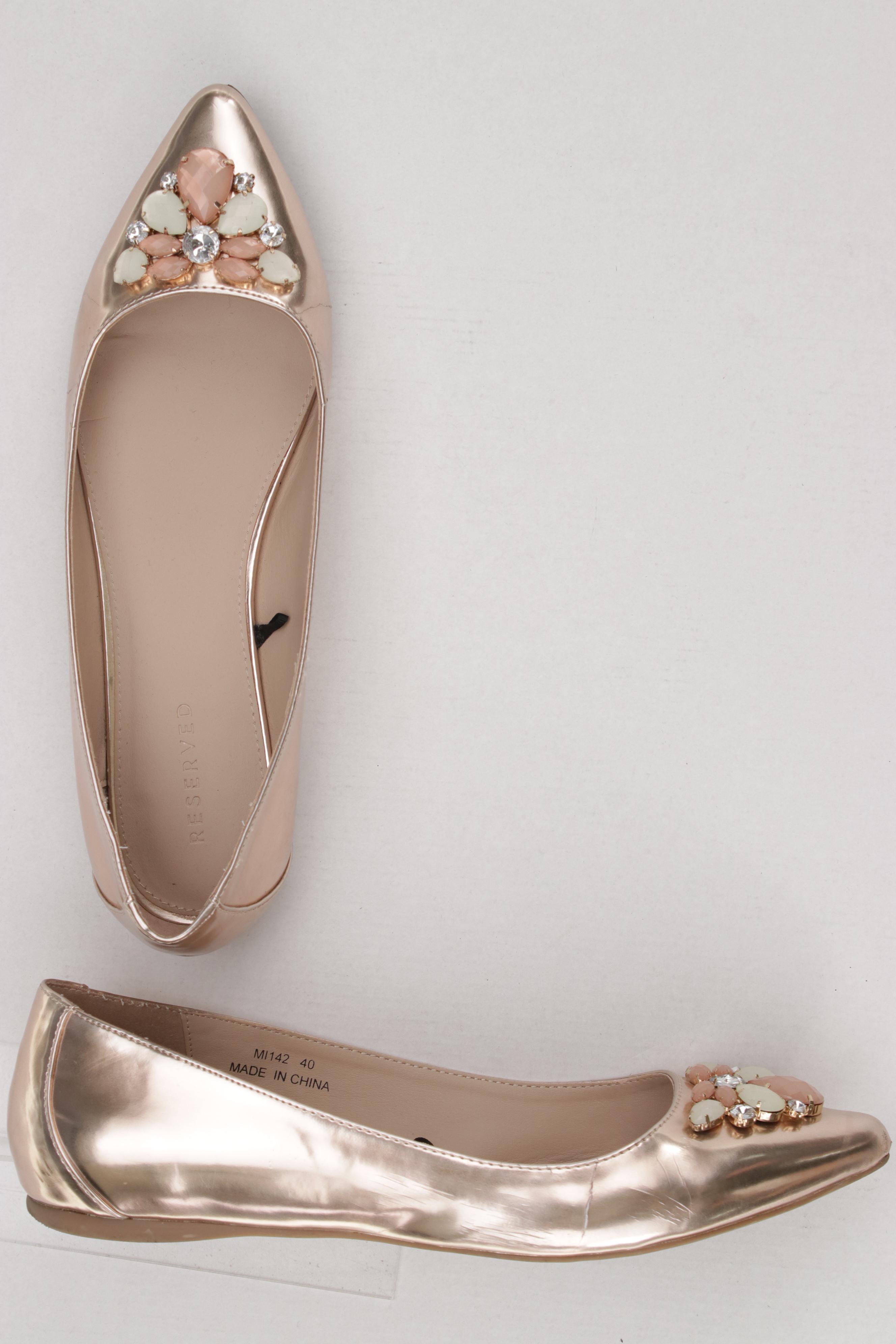 

Reserved Damen Ballerinas, beige, Gr. 40