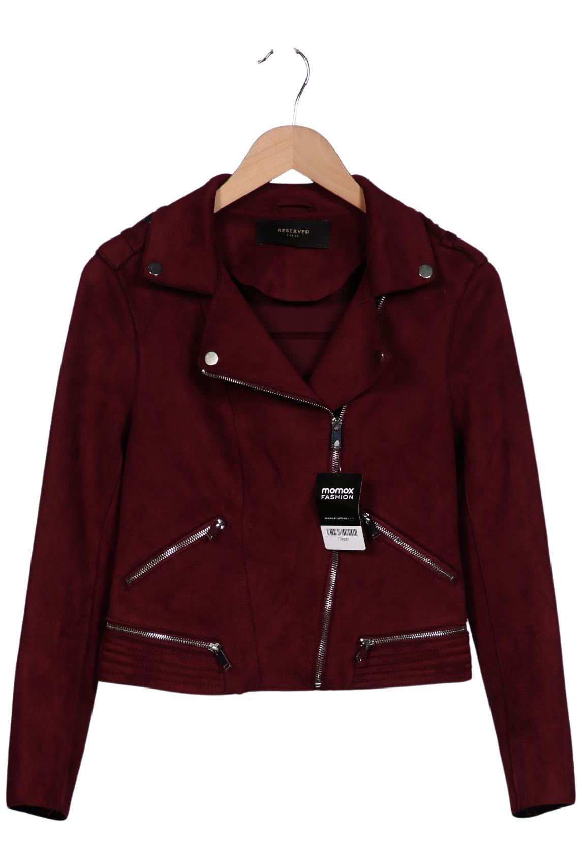 Thumbnail - Reserved Damen Jacke, bordeaux, Gr. 36