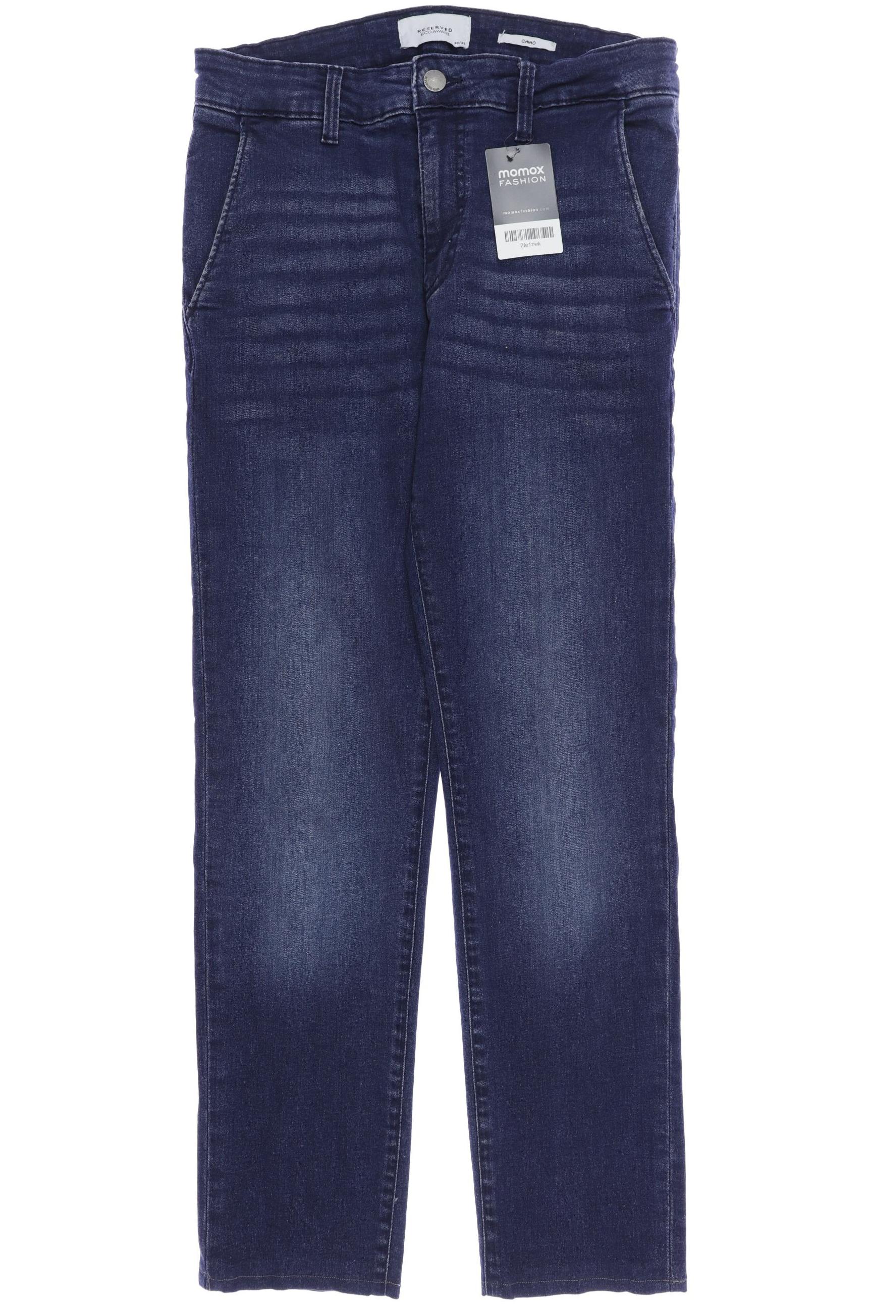 

Reserved Damen Jeans, marineblau, Gr. 30