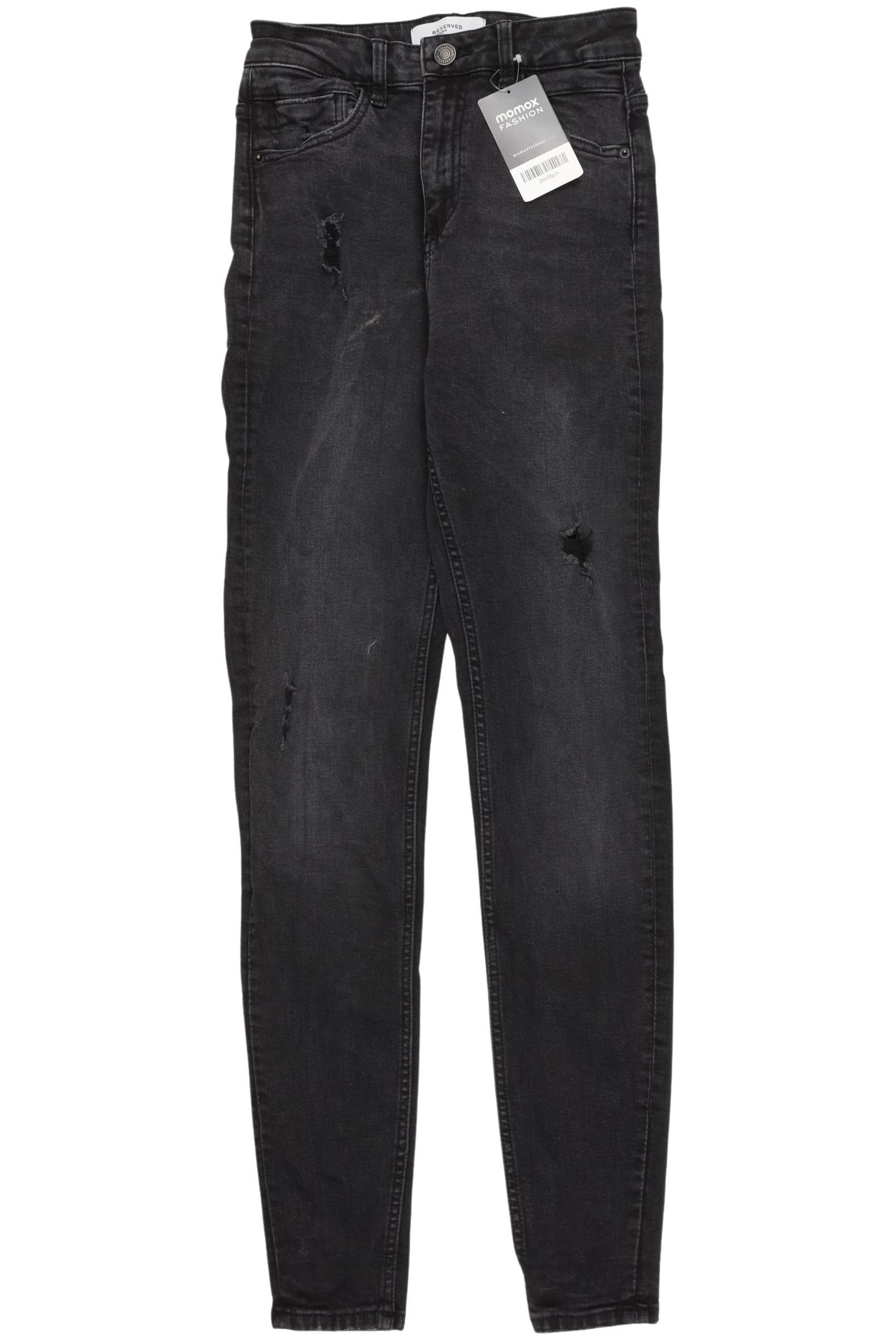 

Reserved Damen Jeans, schwarz, Gr. 34