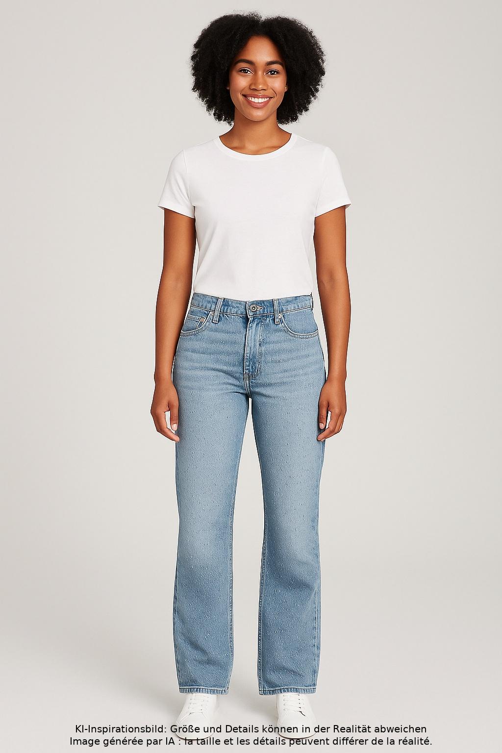 

Reserved Damen Jeans, hellblau, Gr. 38