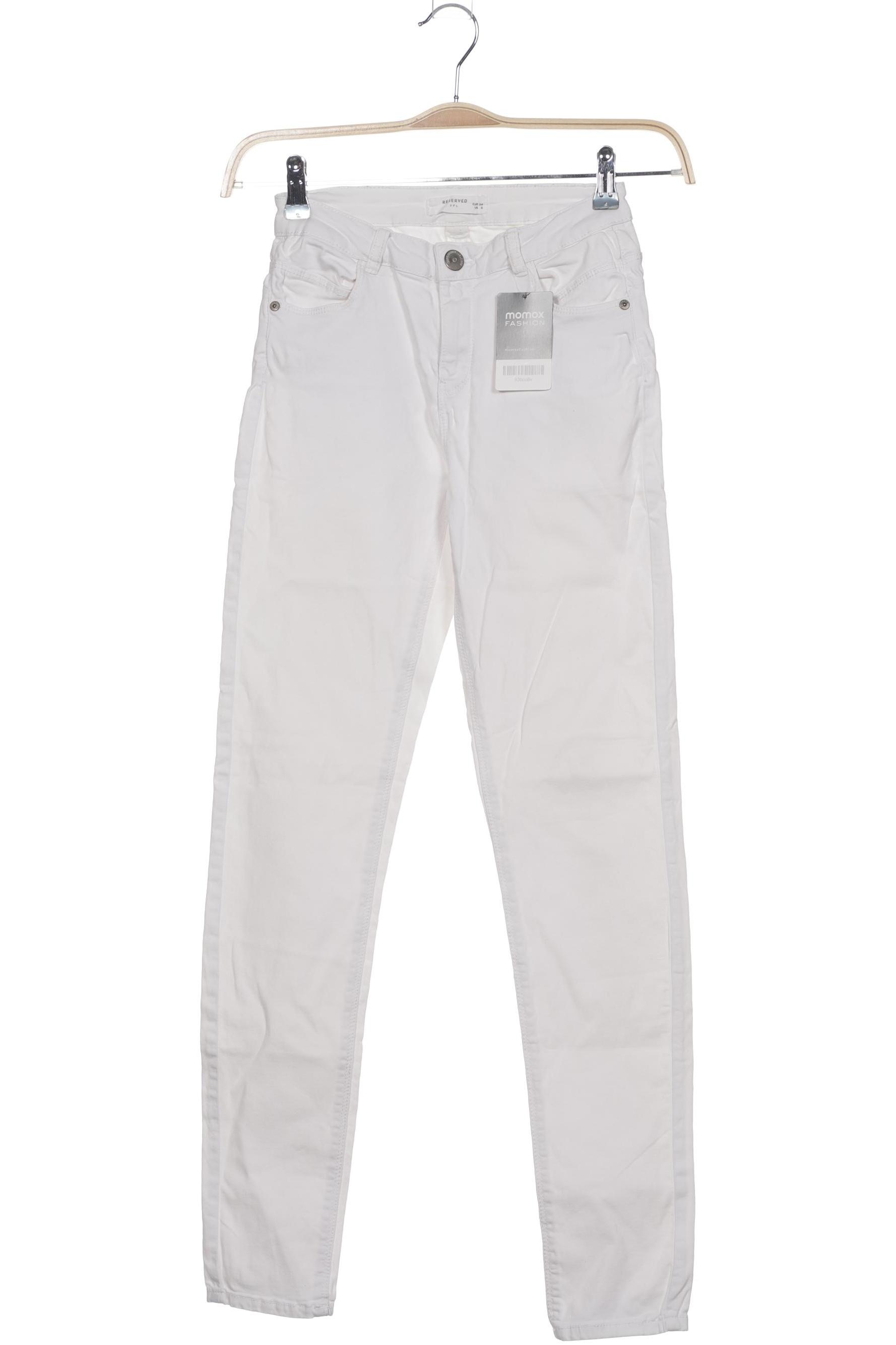 

Reserved Damen Jeans, weiß, Gr. 34