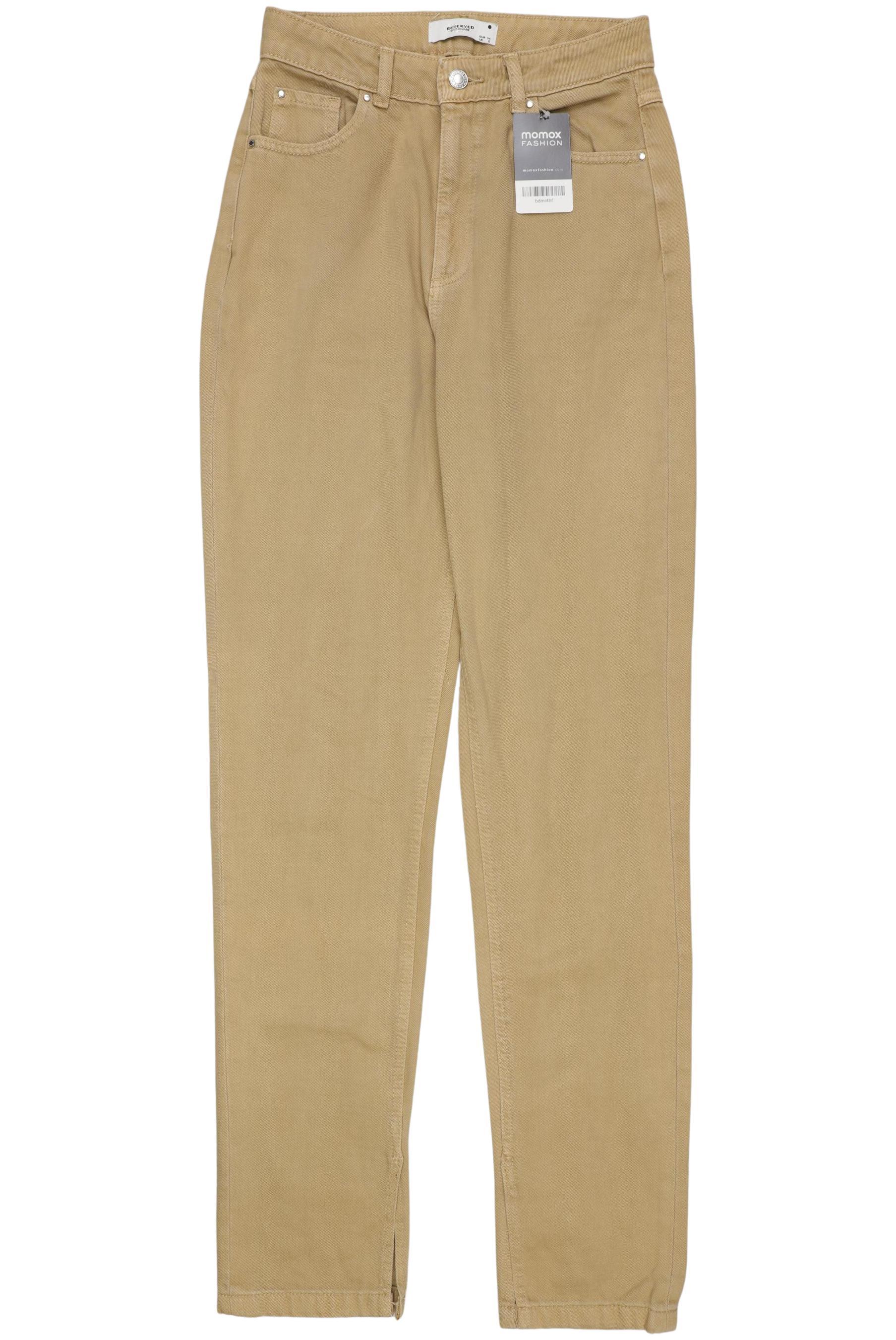 

Reserved Damen Jeans, beige, Gr. 34