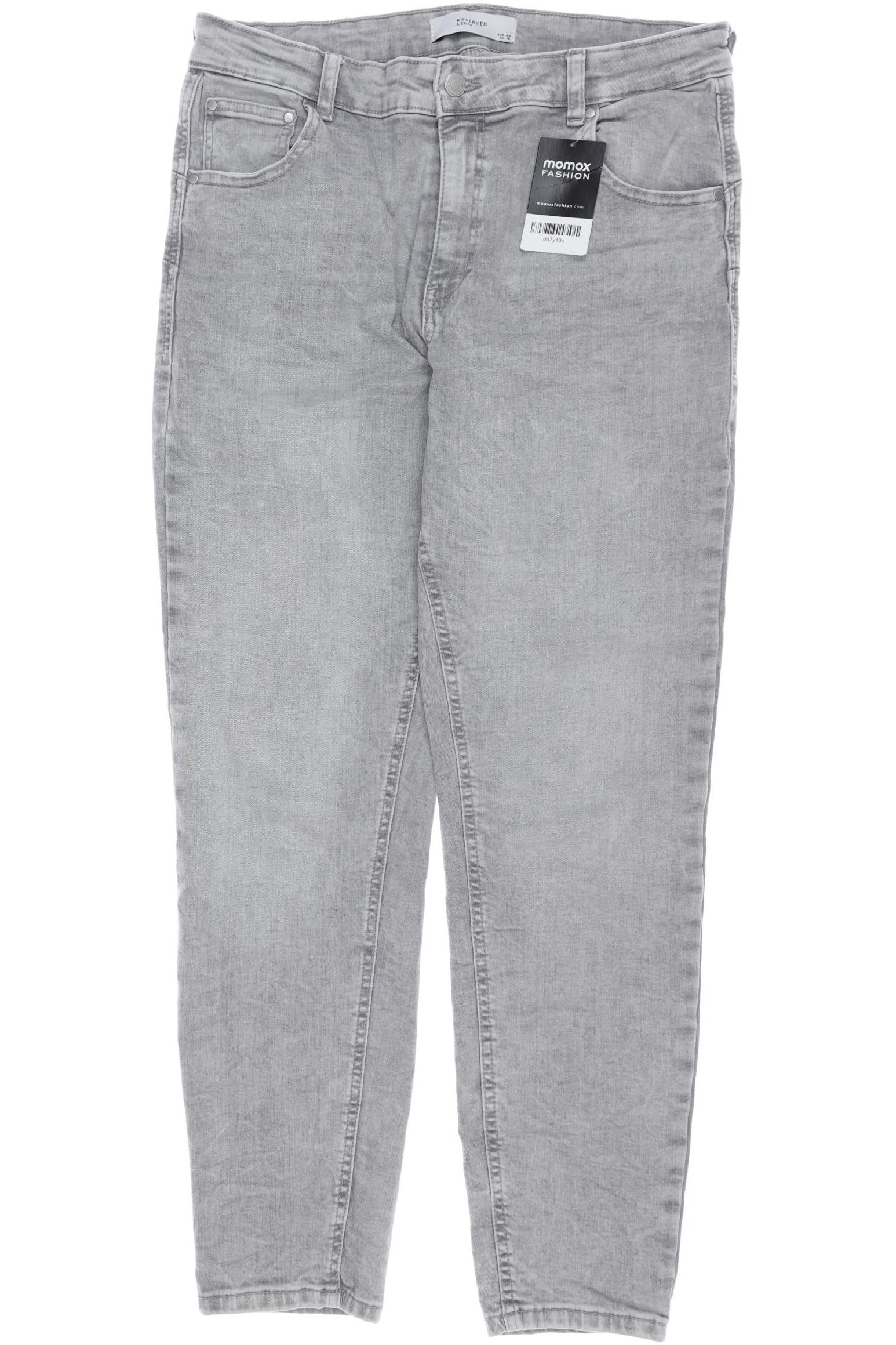 

Reserved Damen Jeans, grau, Gr. 44