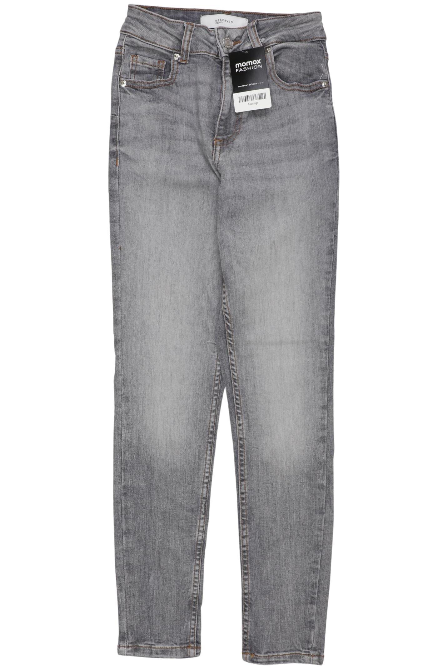 

Reserved Damen Jeans, grau, Gr. 34