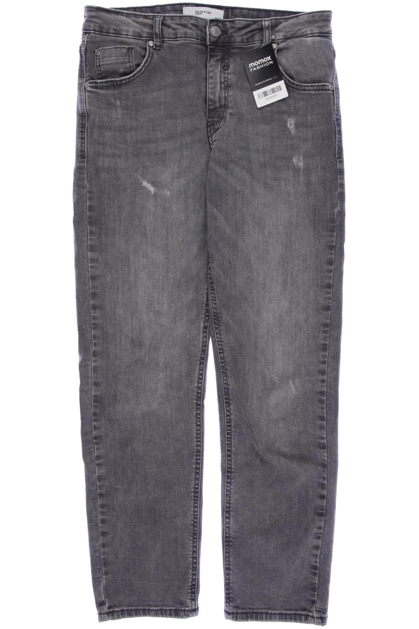 

Reserved Damen Jeans, grau, Gr. 38