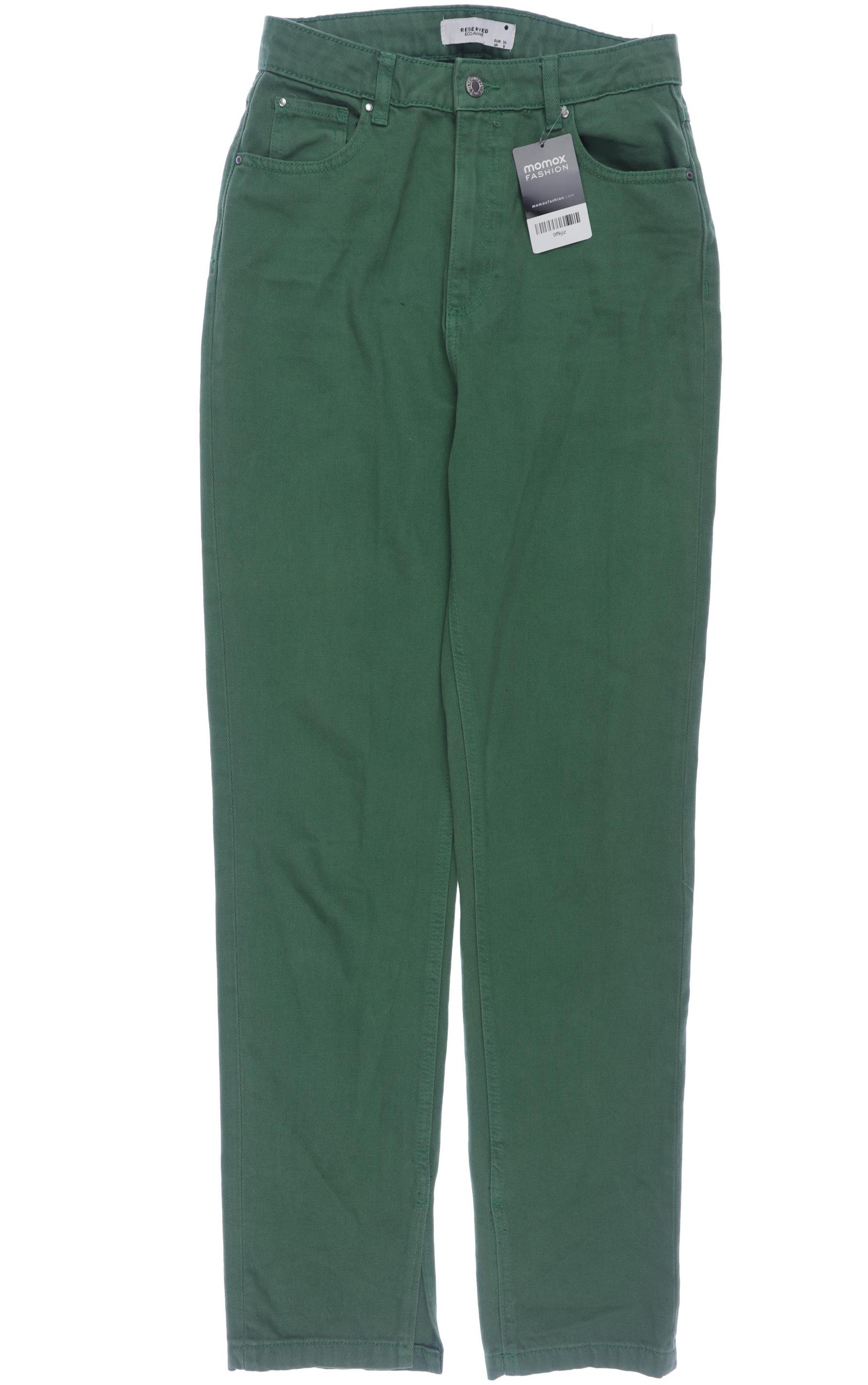 

Reserved Damen Jeans, grün, Gr. 36