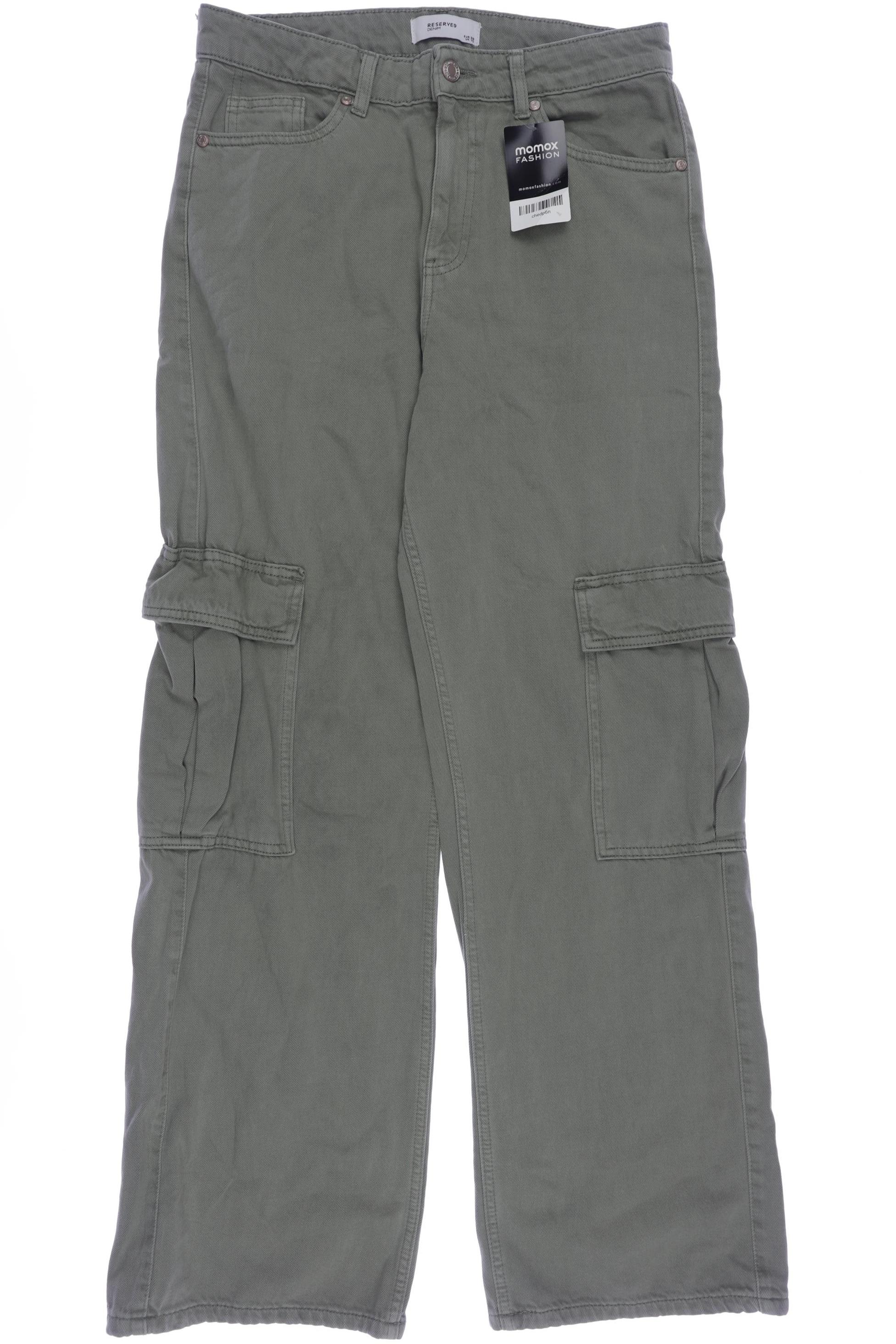

Reserved Damen Jeans, grün, Gr. 38