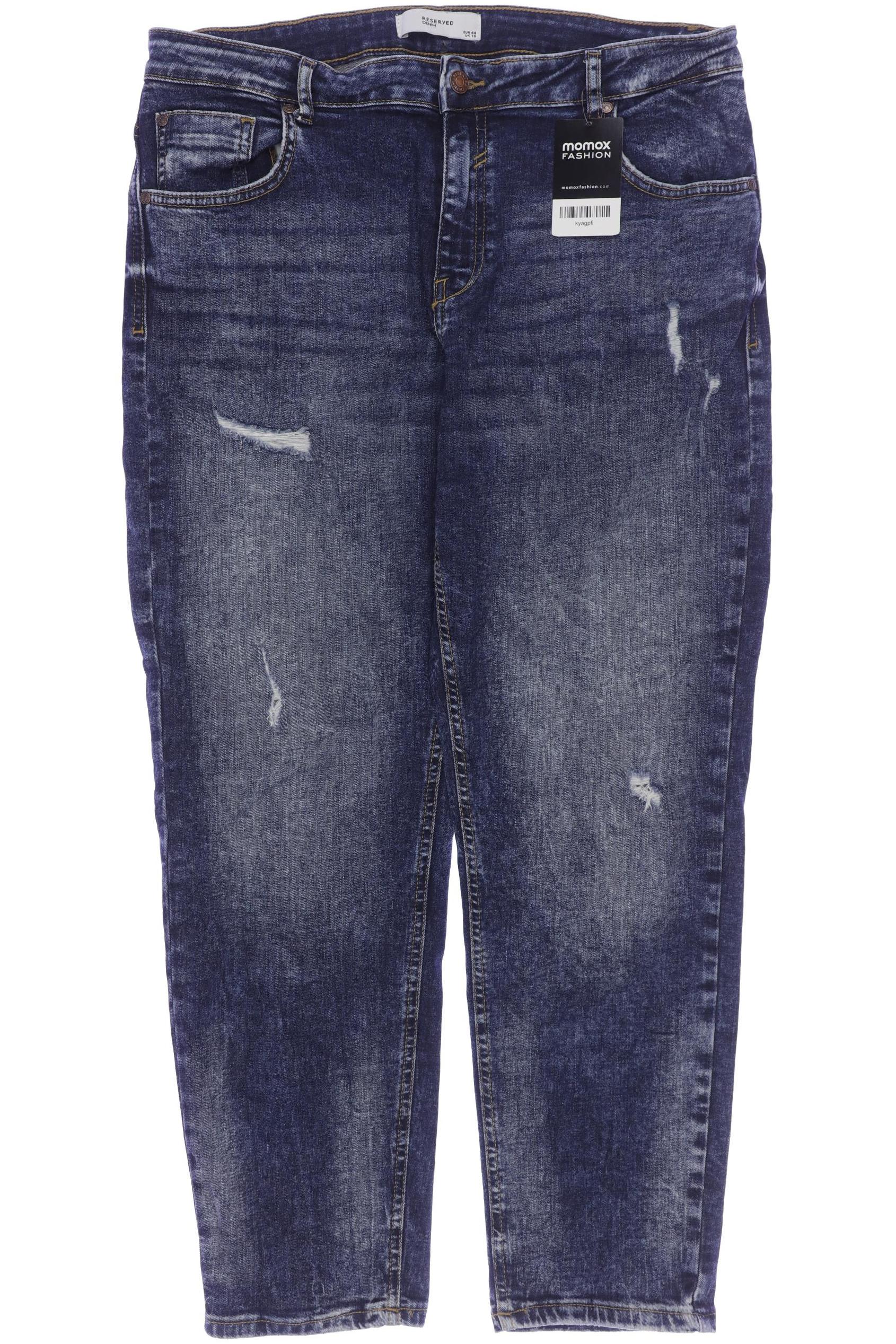 

Reserved Damen Jeans, marineblau, Gr. 44