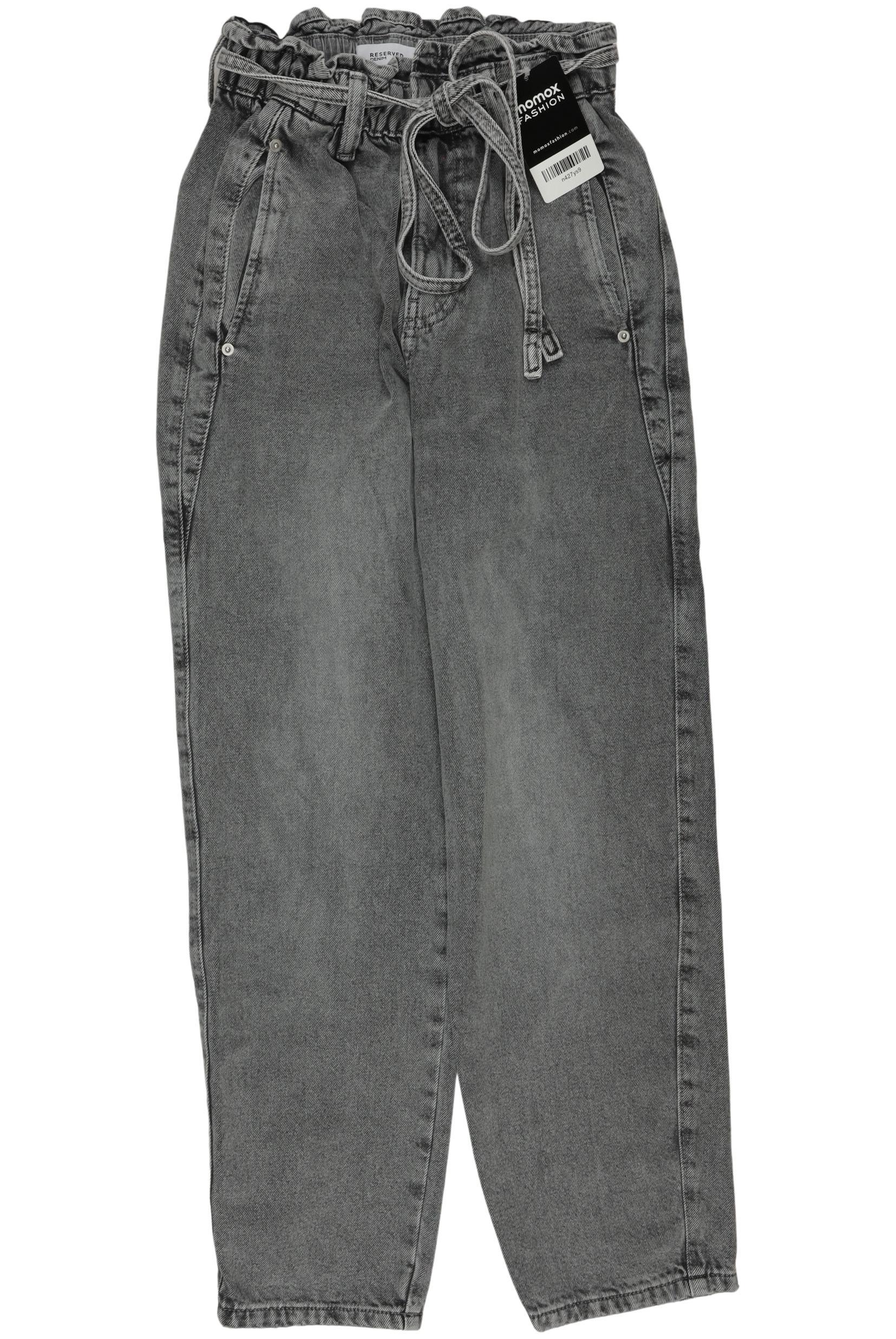 

Reserved Damen Jeans, grau, Gr. 34